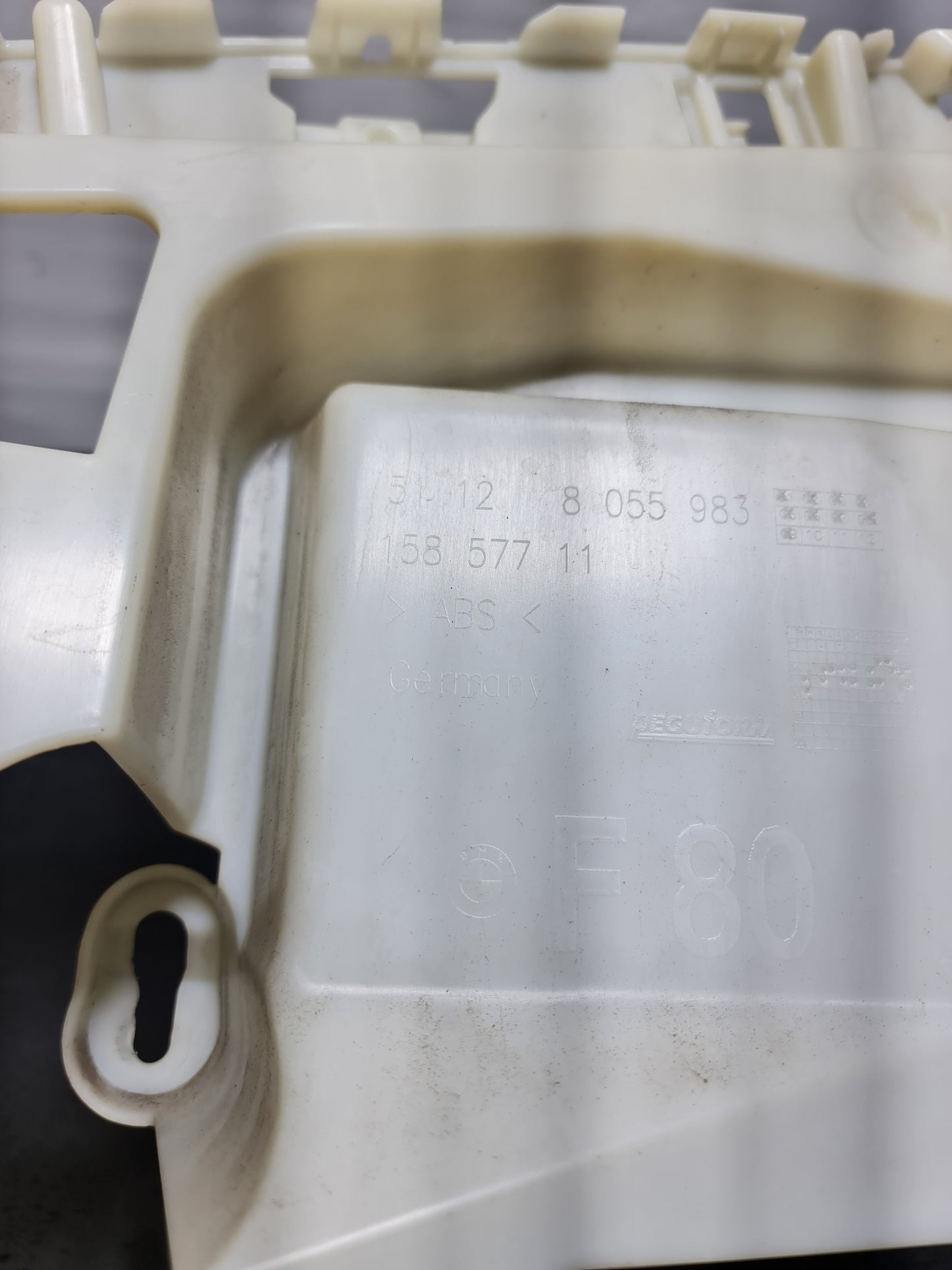 BMW M3 F80 REAR BUMPER M LEFT SIDE GUIDE 51128055983 - MPerformance.parts