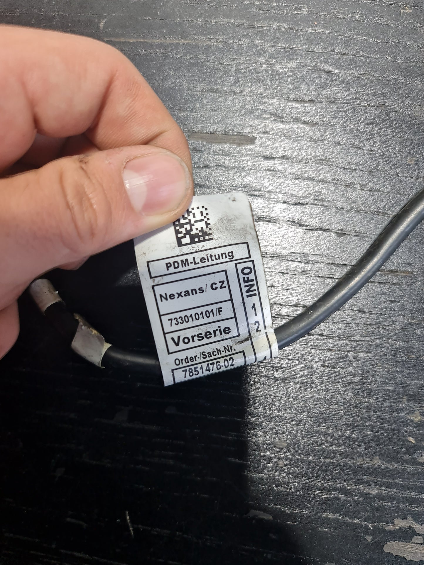OEM BMW 10-19 F20 F22 F30 F31 F32 F33 F36 Power Supply Cable 9296981 - MPerformance.parts