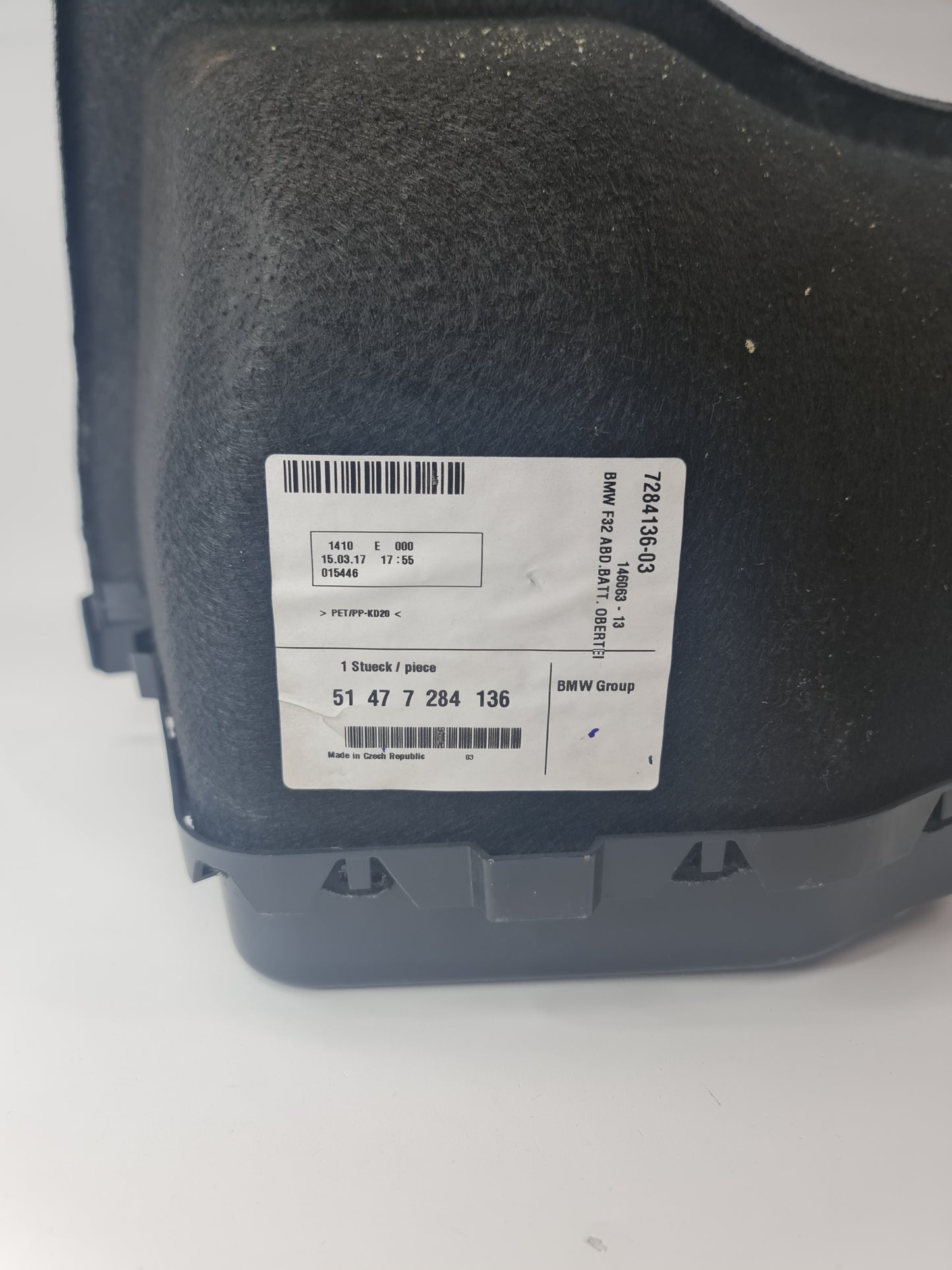 BMW 4 SERIES F32 COUPE 420D DRIVER SIDE REAR BOOT COVER - MPerformance.parts