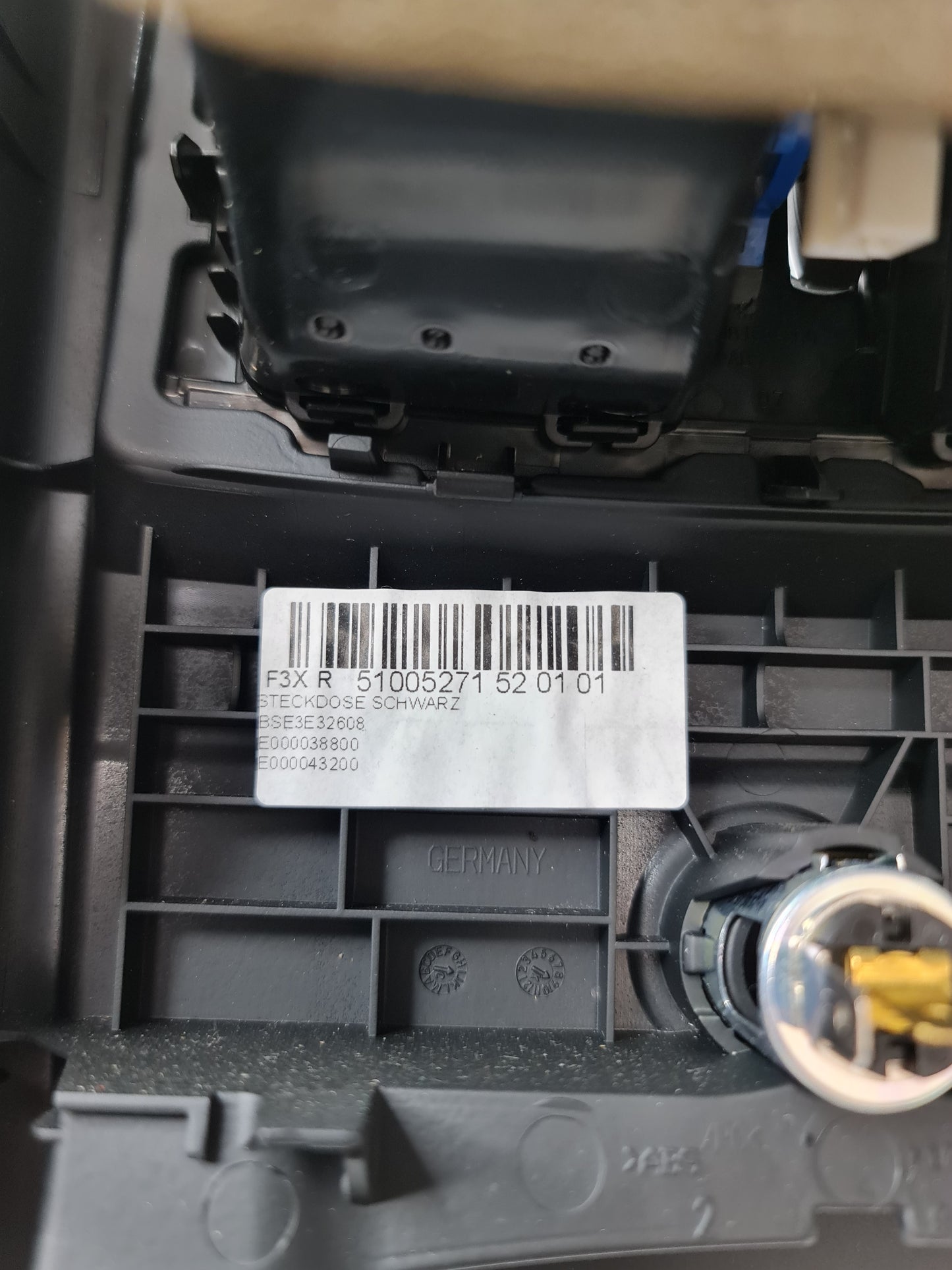 BMW 2015 428i Rear Center Console AC Vent Panel Cover OEM - MPerformance.parts