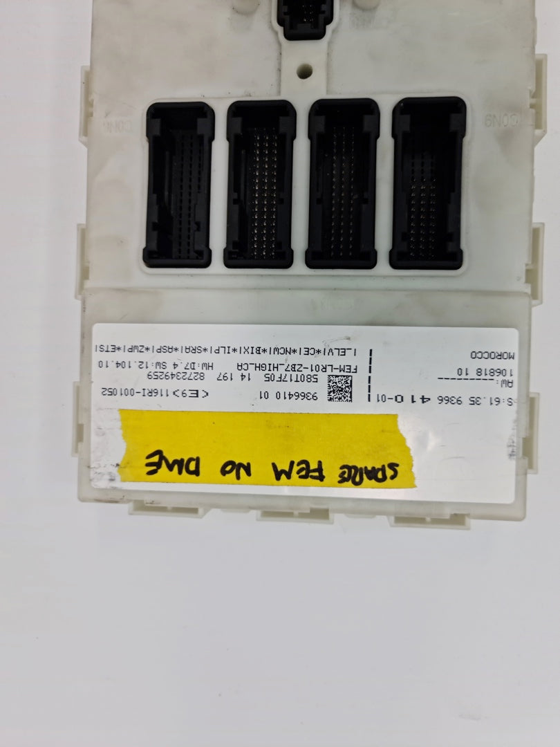 BMW F22 F82 F30 F32 M4 Front Body Control Electric Module FEM +Key 12-20 OEM - MPerformance.parts