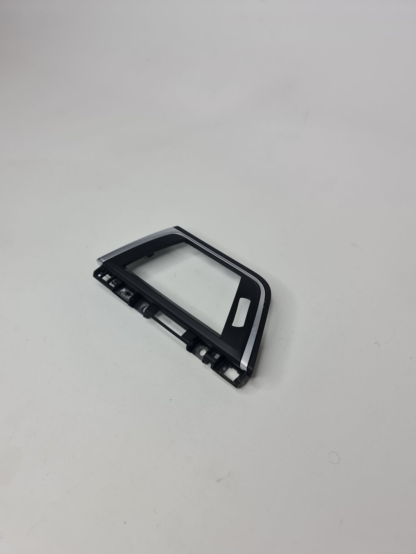 F80 M3 vent trim from MPerformance.parts, close-up view showing sleek carbon fiber finish and precise fit for interior enhancement.