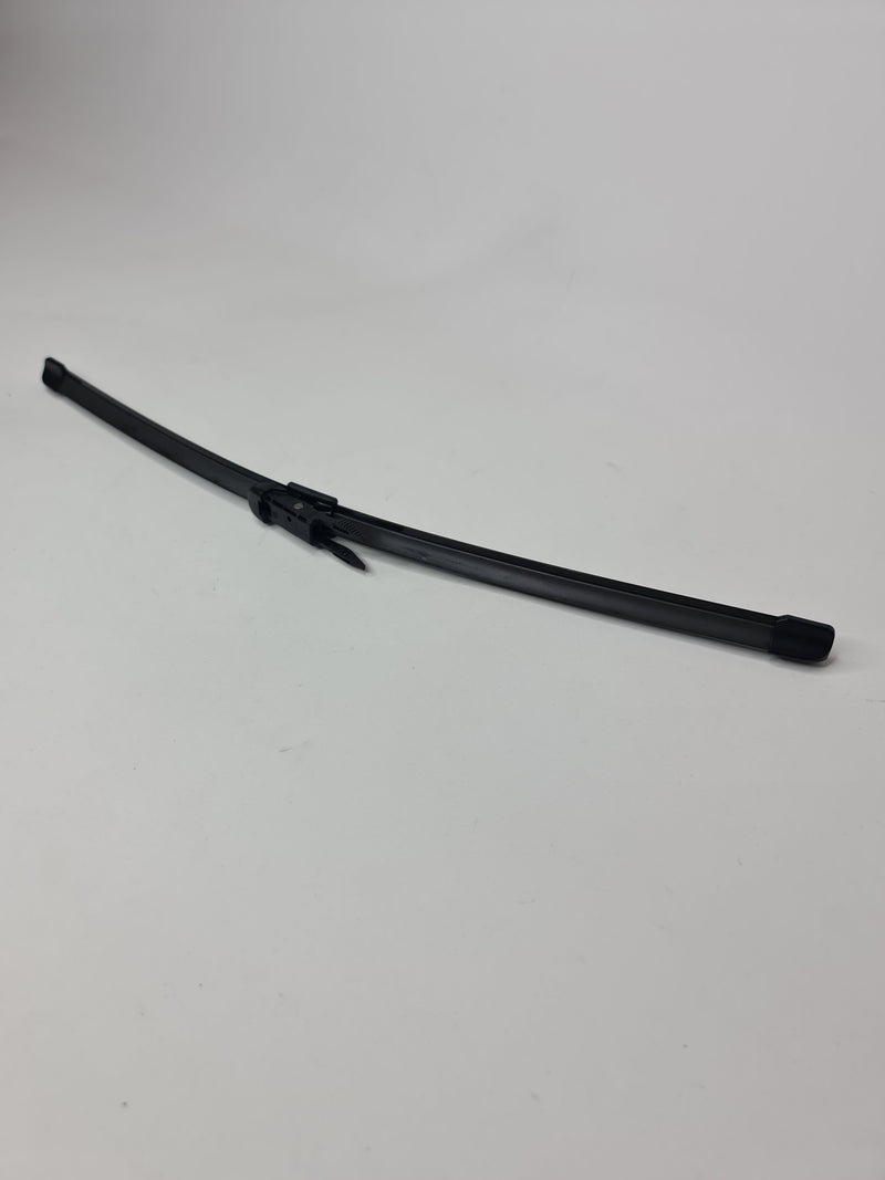 BMW F80 M3 wiper blade by MPerformance.parts shown on vehicle, featuring sleek black design and precise fit for optimal windshield cleaning.