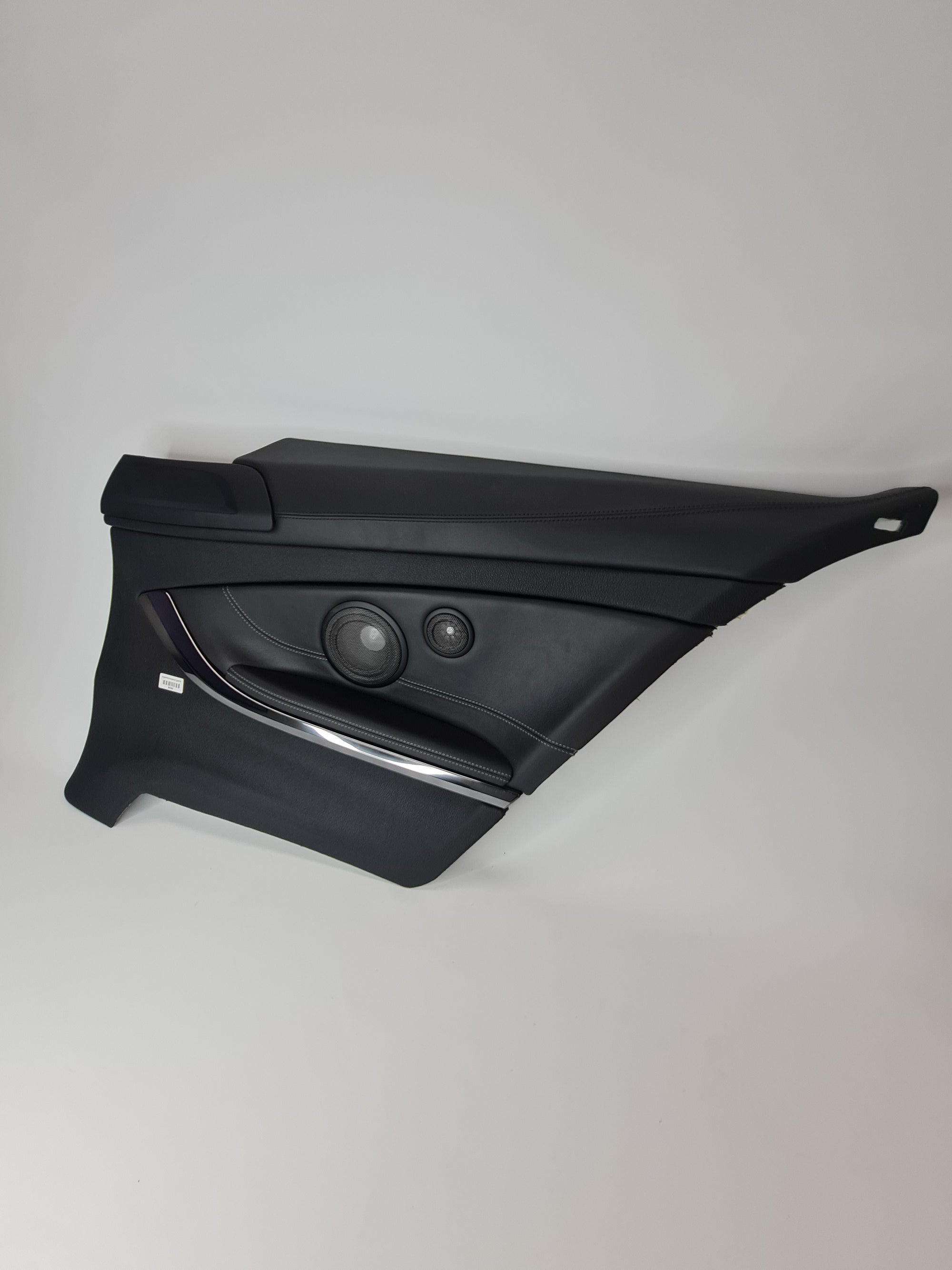 Right Rear Lateral Trim Panel Cover Merino Leather Black BMW OEM F82 M4 - MPerformance.parts