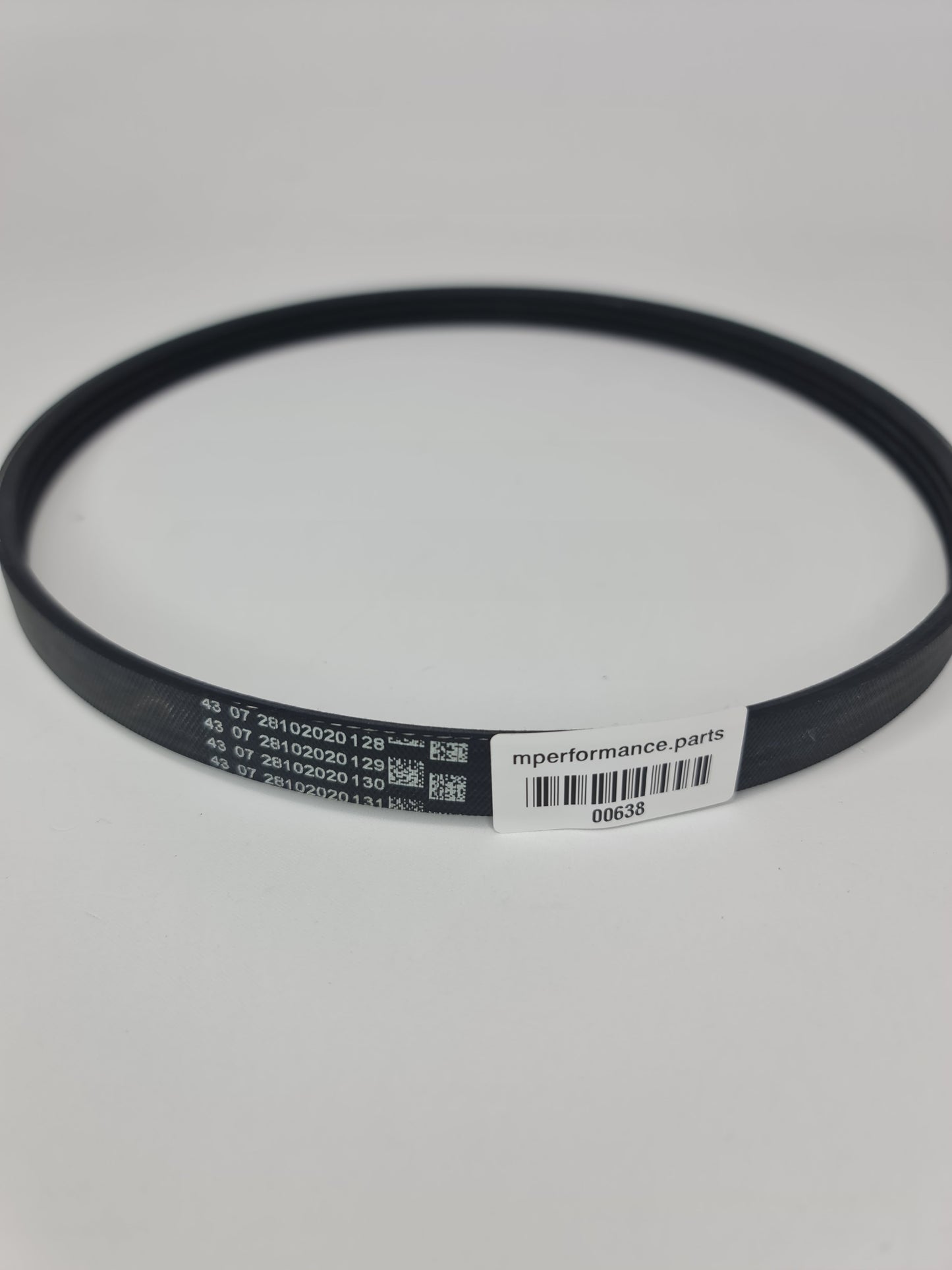 2015-2020 BMW 11-28-7-848-606 BMW 11287848606 Ribbed V-Belt 7848606 163667 - MPerformance.parts