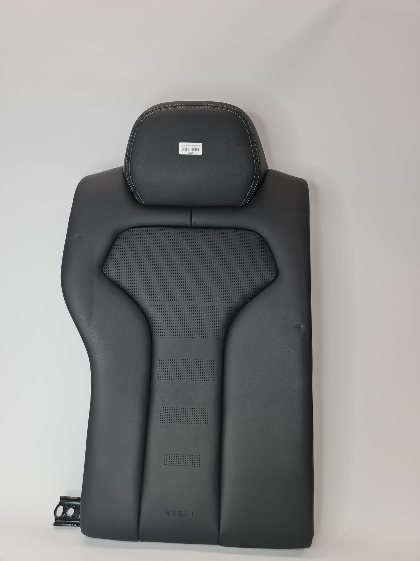 BMW F80 M3 Black Leather Rear Back Seat Backrest Right