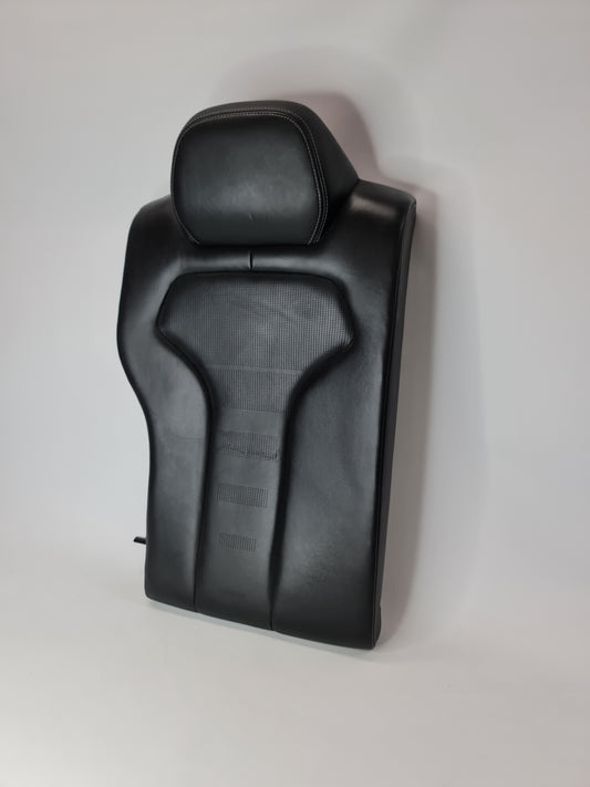 BMW F80 M3 Black Leather Rear Back Seat Backrest Right