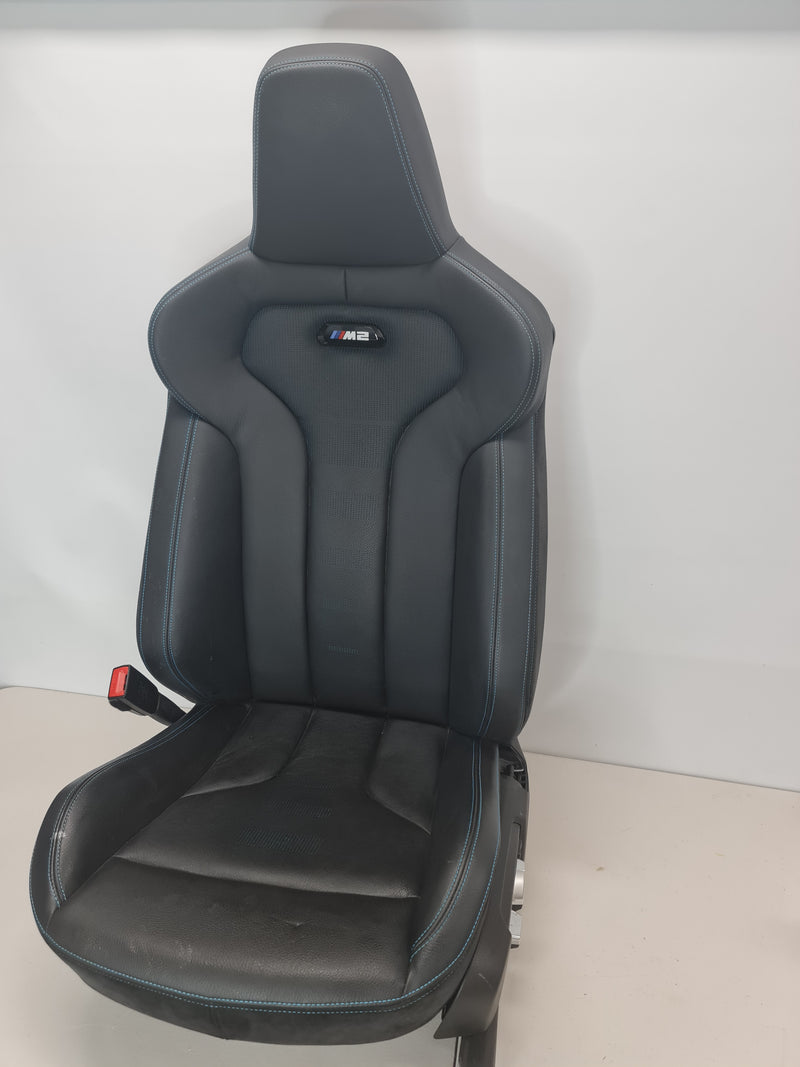 PASSENGER SIDE F87 M2 COMPETITION FRONT SEAT LEATHER - MPerformance.parts