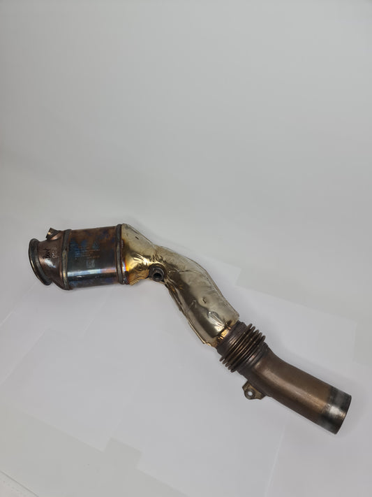 BMW M4 F82 2014 Front Exhaust Cat Catalytic Converter 7848041 J217 18327848041 - MPerformance.parts