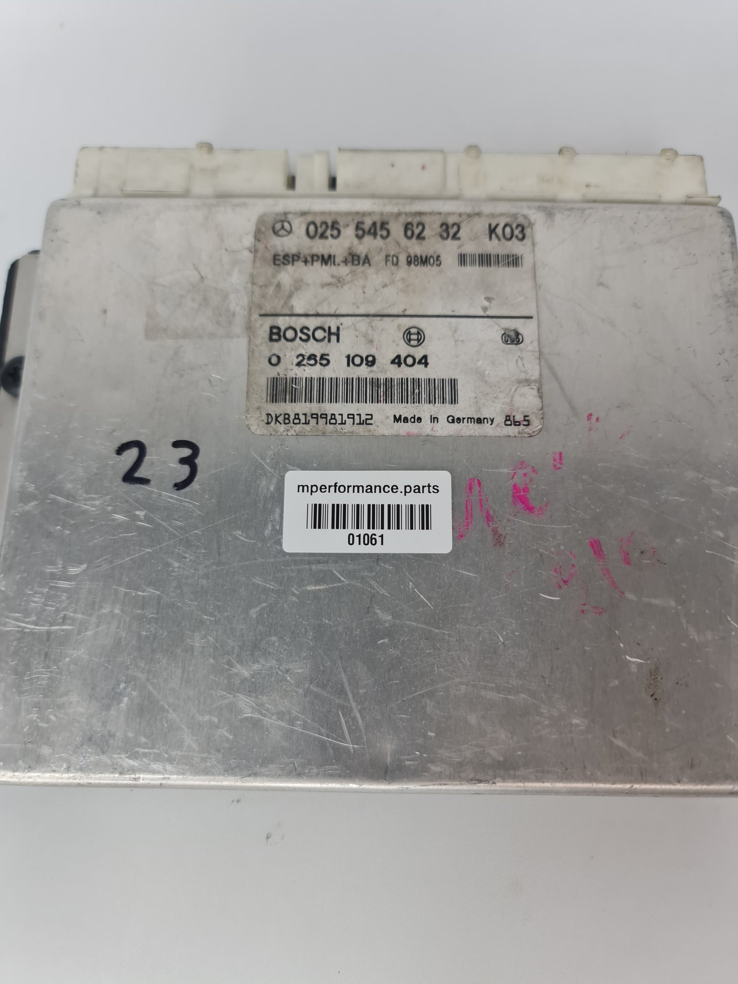 CONTROL MODULE E-CLASS 1998 1999 2000 0255456232 OEM 0265109404 - MPerformance.parts