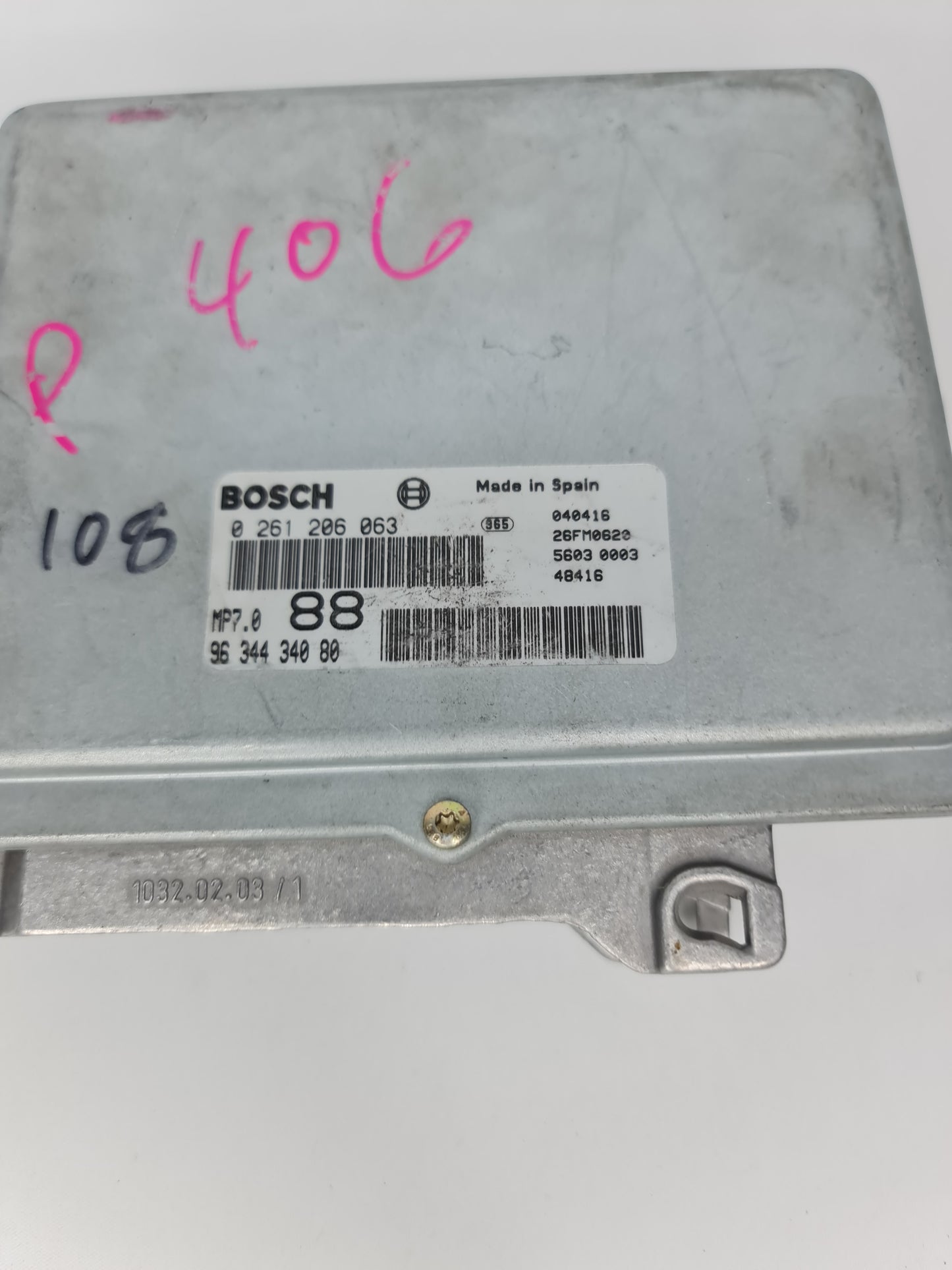9634434080 ECU FOR PEUGEOT 406 COUPÉ (S1/S2) 3.0 V6 1997 - MPerformance.parts