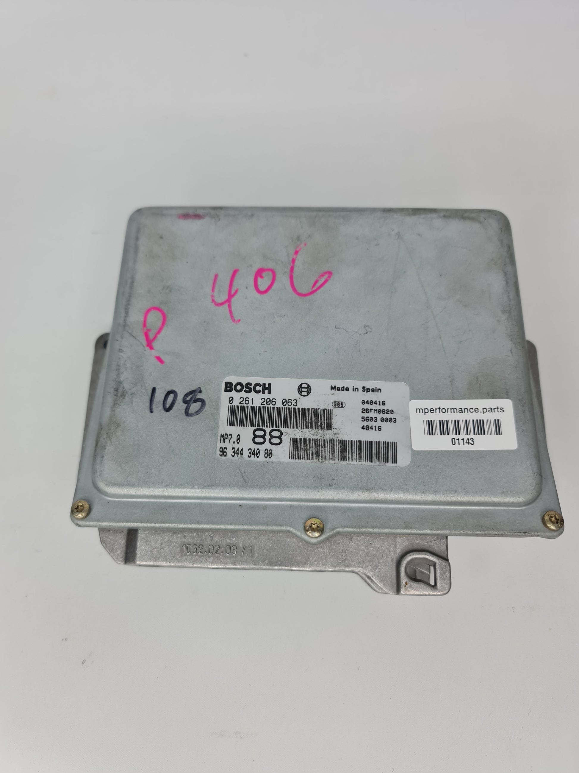 9634434080 ECU FOR PEUGEOT 406 COUPÉ (S1/S2) 3.0 V6 1997 - MPerformance.parts