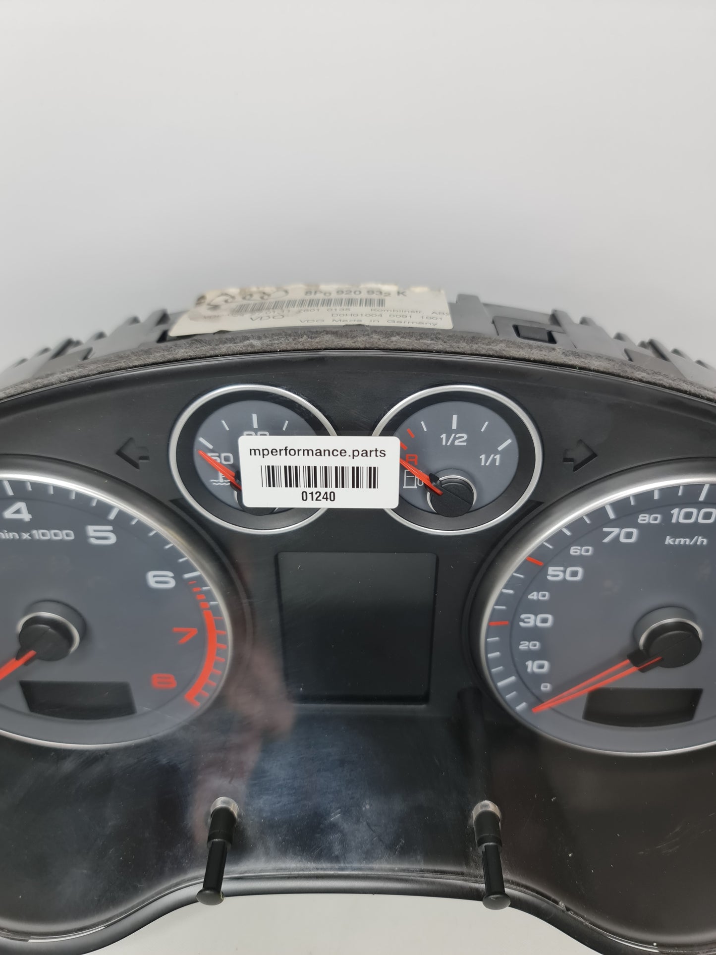 Audi A3 8P Sportback Genuine Speedometer Instrument Cluster Meter 70773Km JDM - MPerformance.parts