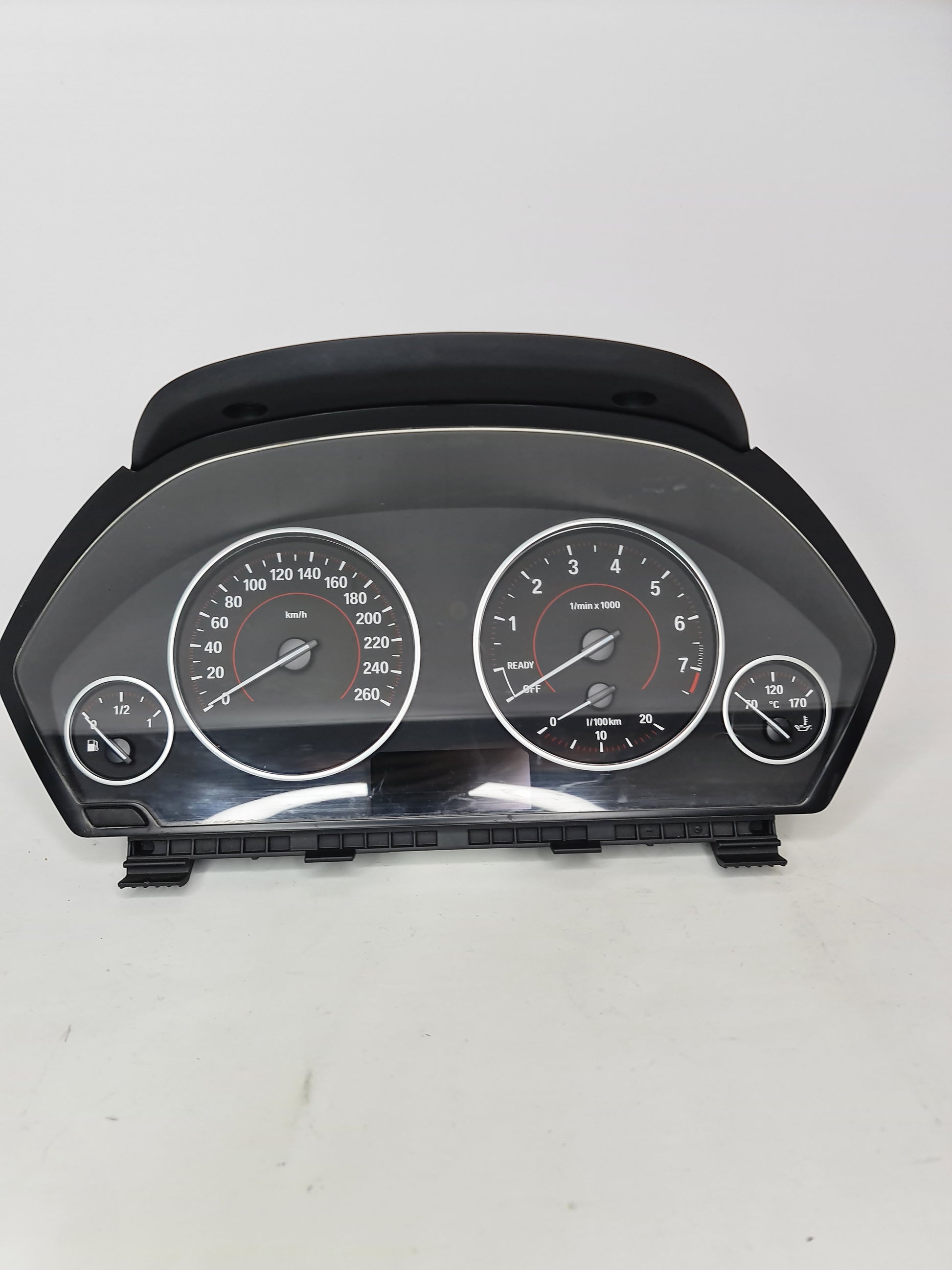 2013-2016 BMW 320i Speedometer KPH Instrument 89K Cluster 2273585 OEM - MPerformance.parts