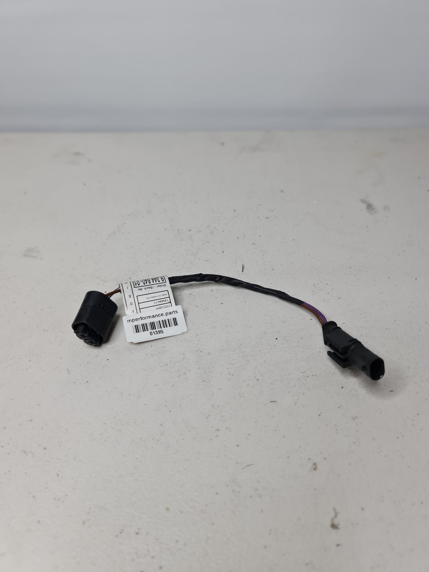 BMW M3 F80 HORN FANFARE WIRING HARNESS 61129344840 OEM 19344411 9344840 01 - MPerformance.parts