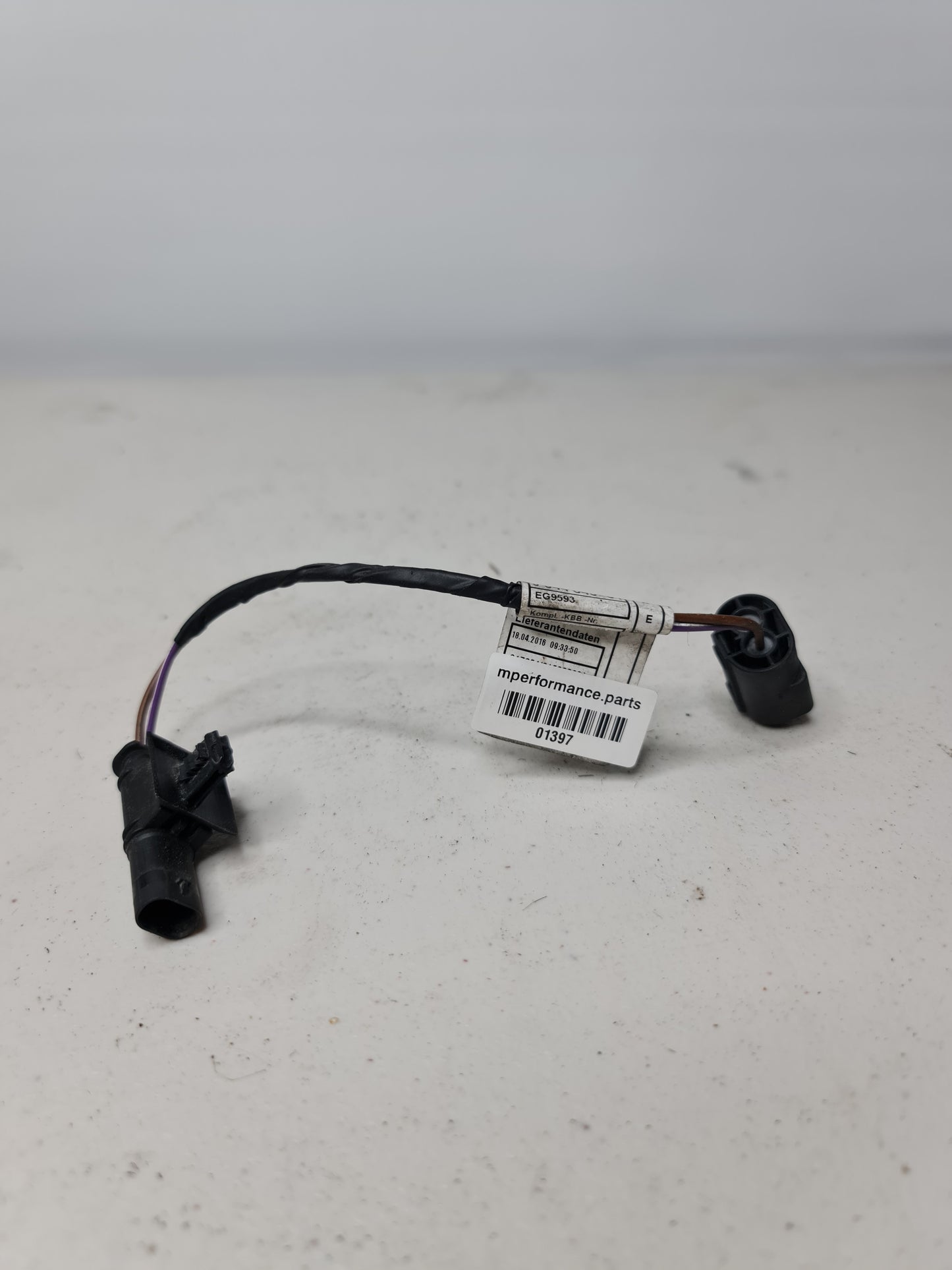 BMW M3 F80 HORN FANFARE WIRING HARNESS 61129344840 OEM 19344411 9344840 01 - MPerformance.parts