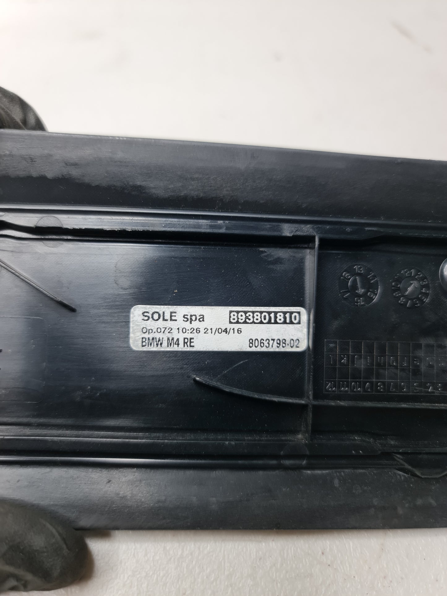 BMW 3 F30 Front Left Door M Sport Sill Plate Trim 8051037 2.0 Diesel 135kw 2013 258918 10 - MPerformance.parts