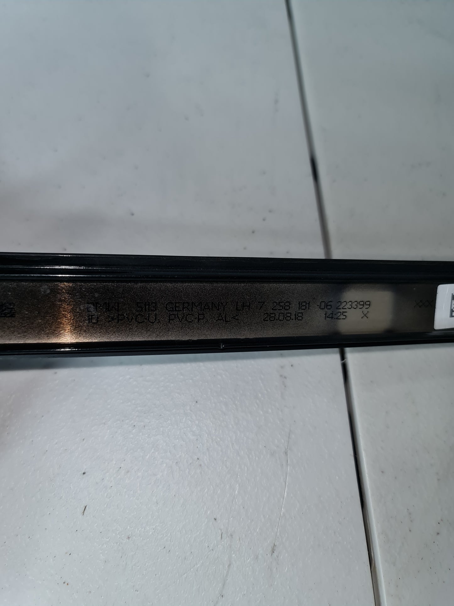 Original BMW 51138061443 - [SUPER PRICE] Roof molding painted left 3 Series 8061443 - MPerformance.parts