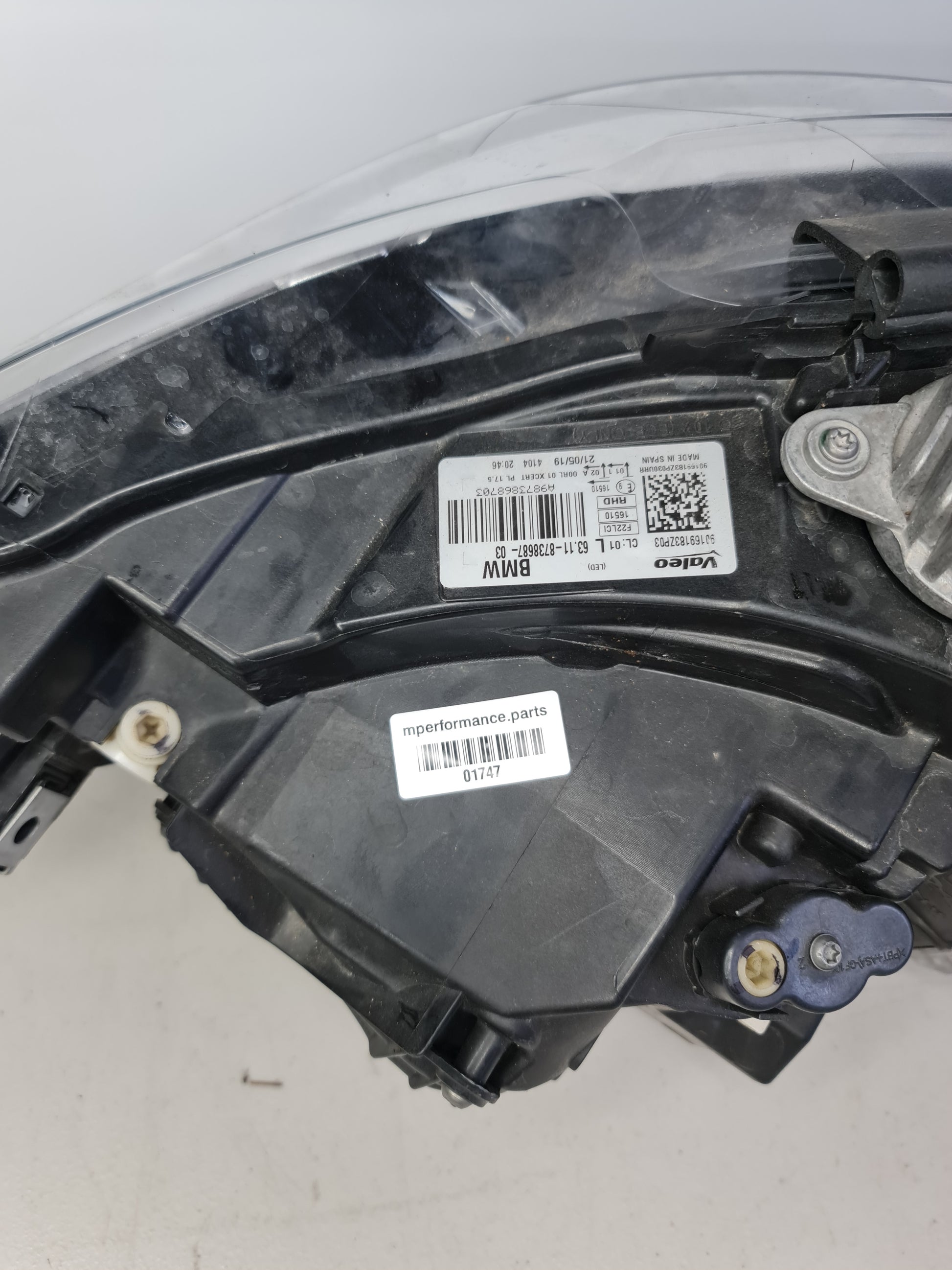 2018-2021 BMW M2 M2C F87 HEADLIGHT OEM LEFT SIDE LED 63.11-8738687-03 - MPerformance.parts
