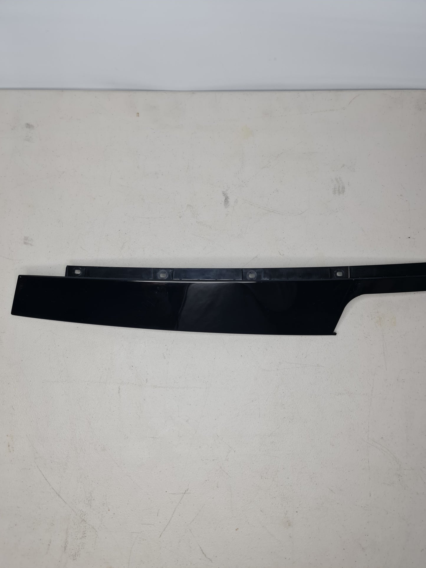 BMW 328I F30 REAR DRIVER SIDE DOOR B PILLAR MOLDING TRIM BLACK OEM - MPerformance.parts