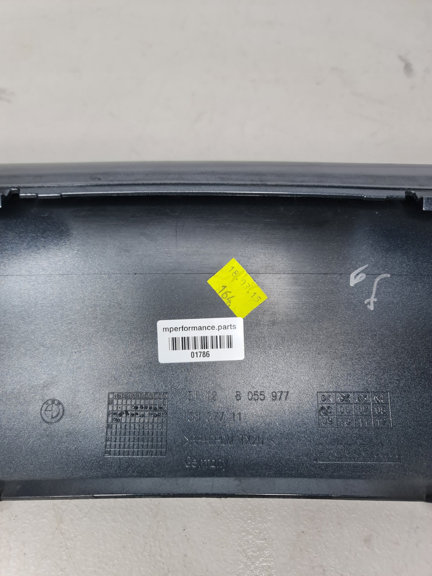 BMW M3 F80 F82 2014-18 Genuine Rear Bumper Diffuser - MPerformance.parts