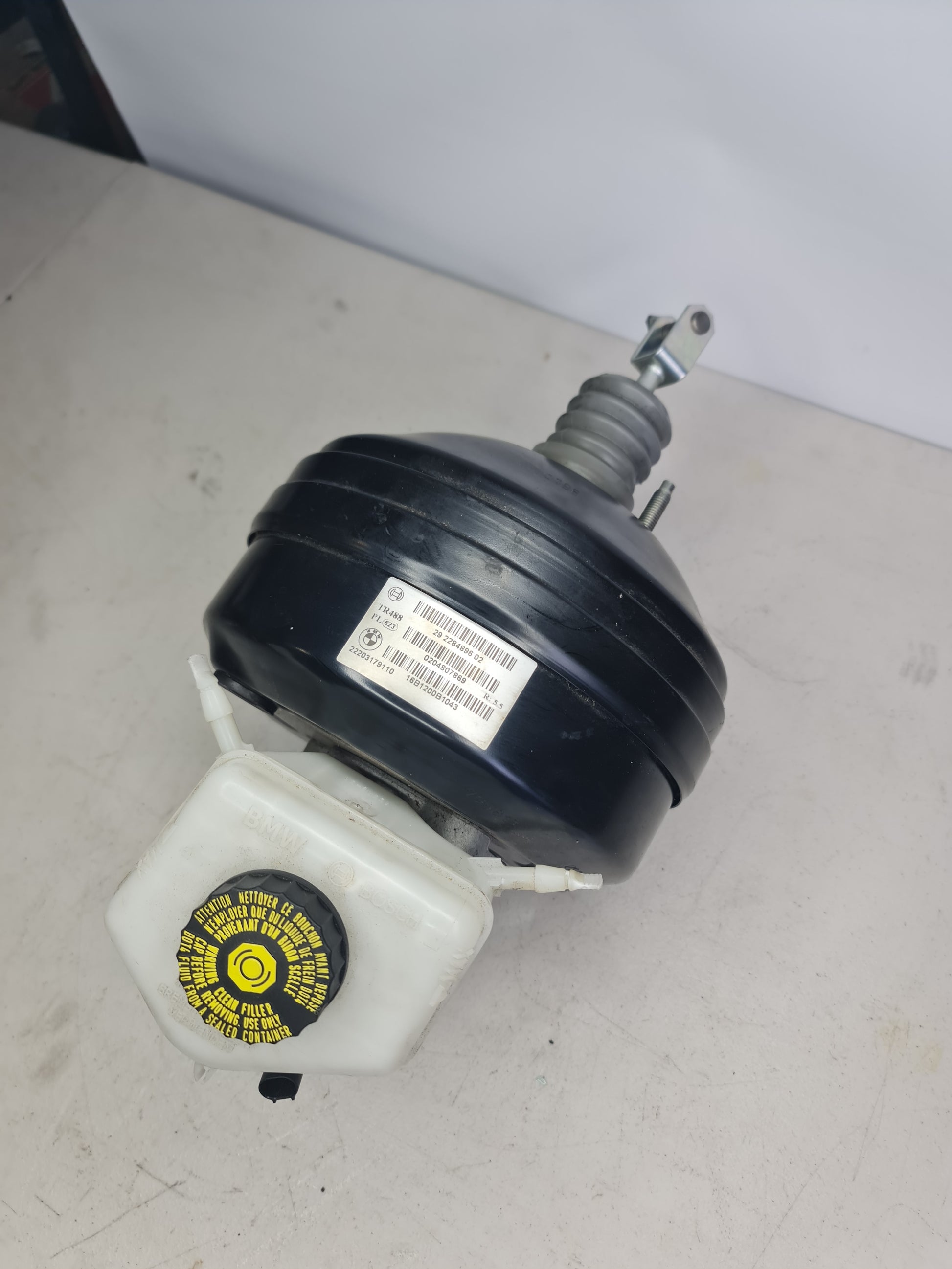 BMW 3 4 Series F30 LCI F32 F80 M3 F82 Brake Servo Unit Master Cylinder 2284896 02 - MPerformance.parts