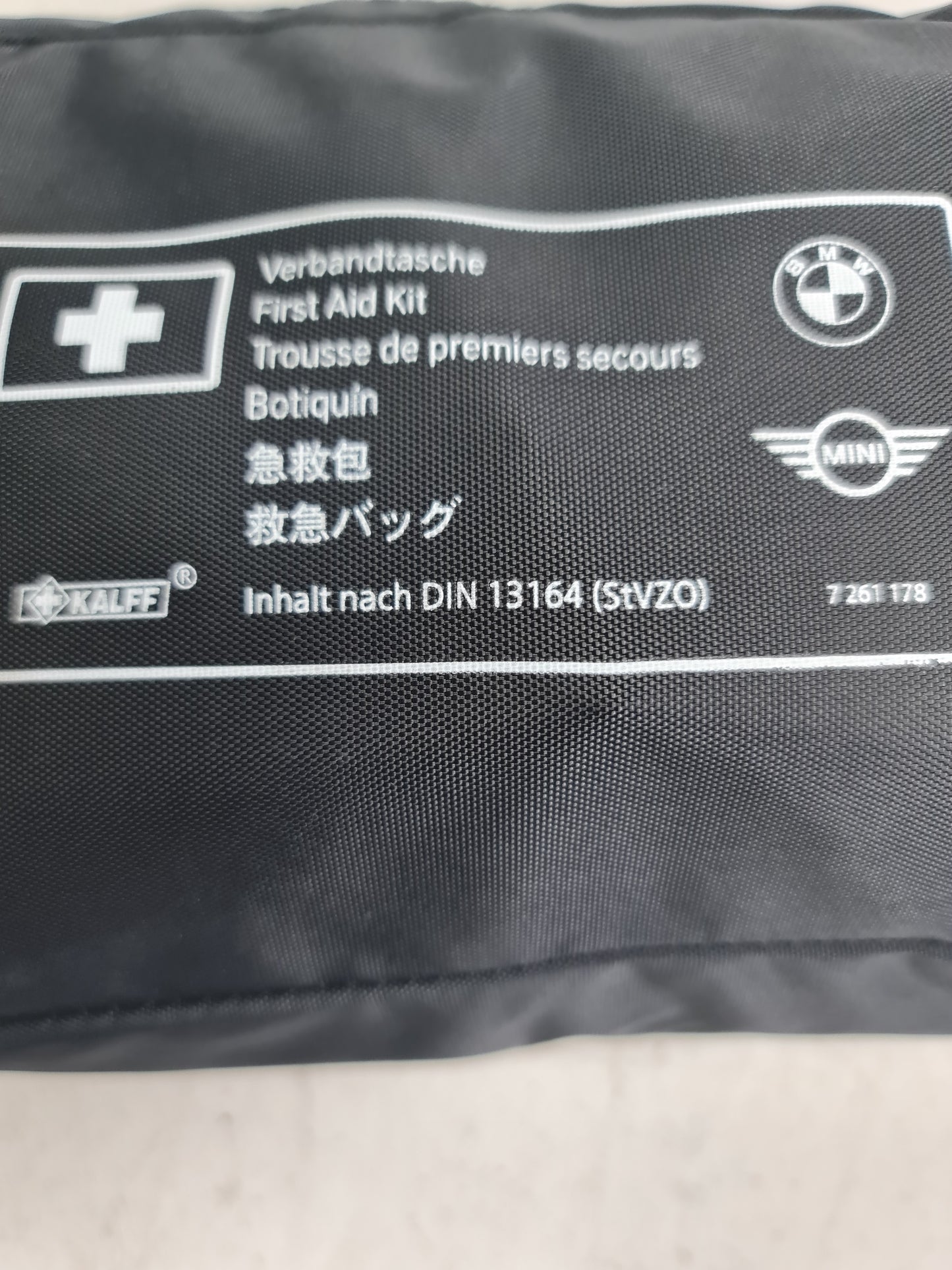 BMW E34 VERBANDKASTEN EMERGENCY FIRST AID KIT DIN ORIGINAL COMPLETE OEM 52101928751 - MPerformance.parts