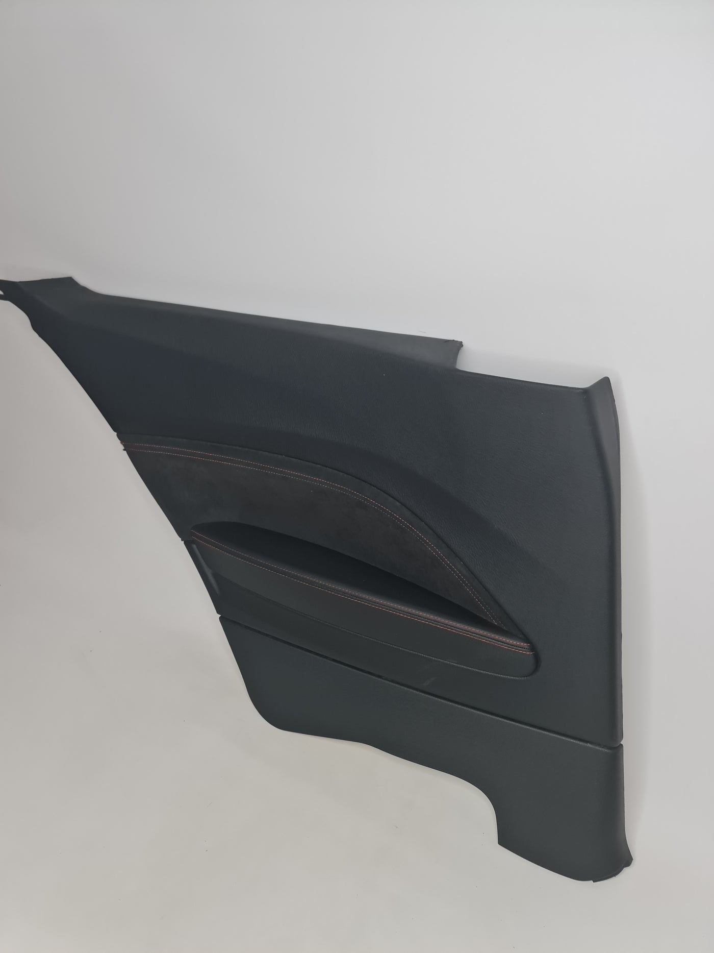 F87 M2 Competition Rear Passenger Door Card Black Leather Orange Stitching - 9770566 - MPerformance.parts