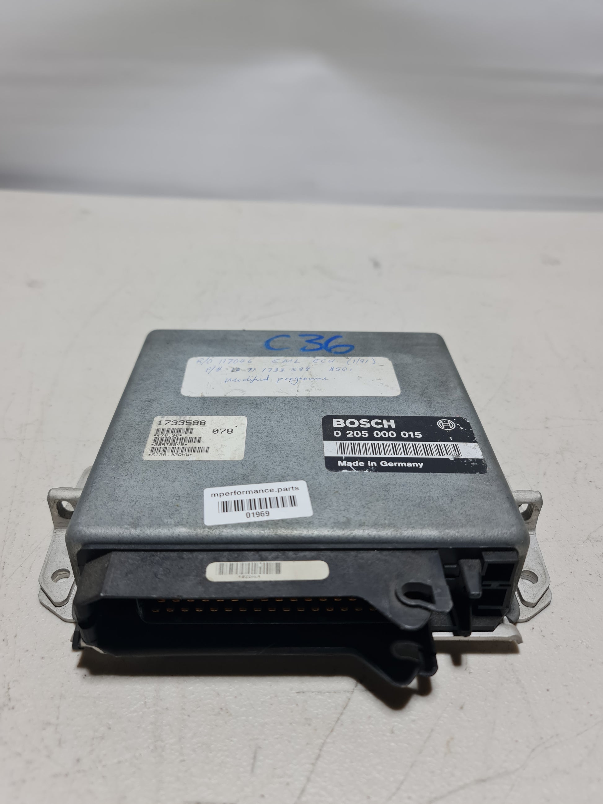 1988-1994 BMW 12-71-1-733-601 BMW 12711733601 Eml Control Unit 1733598 0205000015 - MPerformance.parts