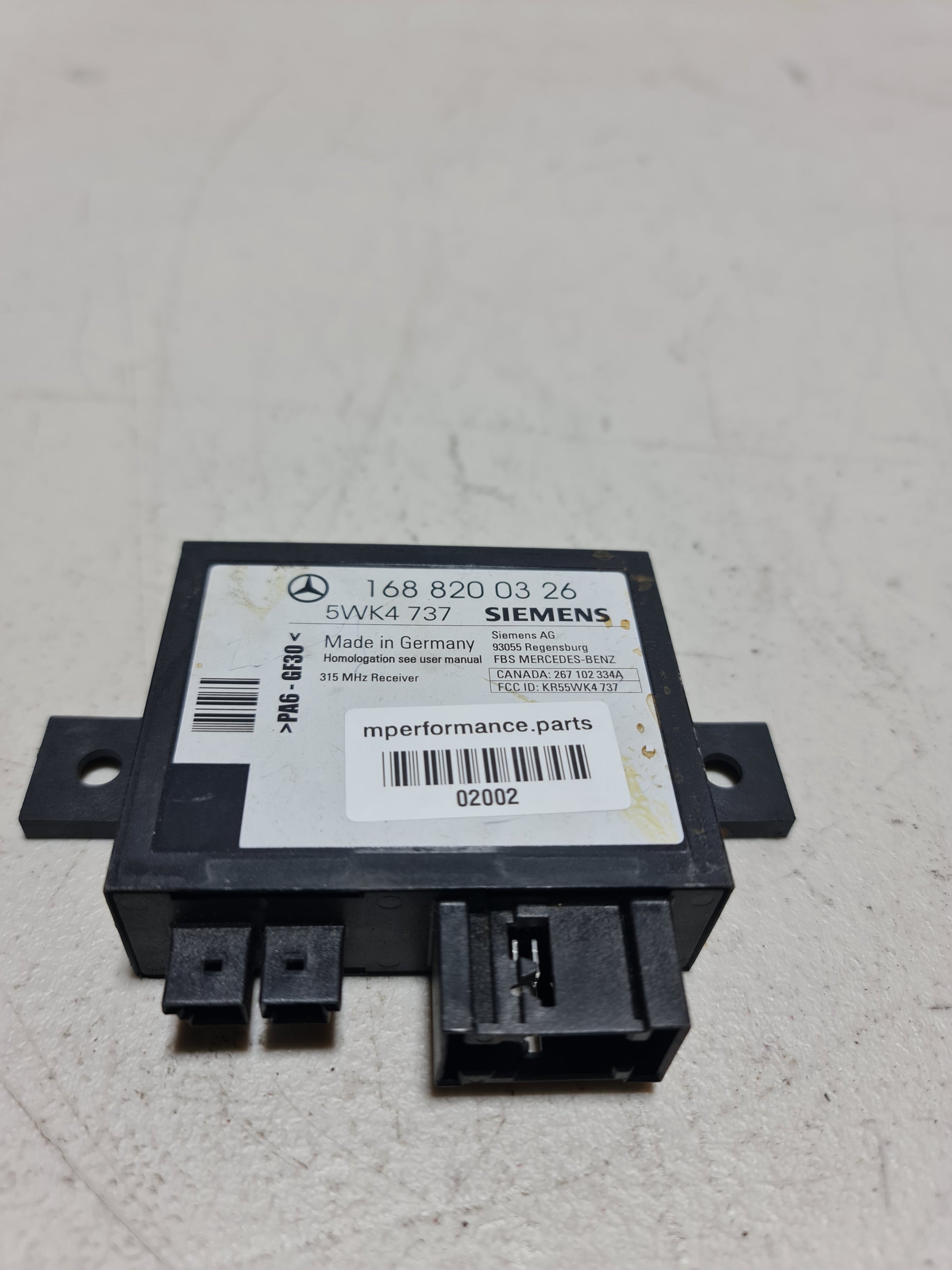 MERCEDES R170 SLK320 SLK230 IGNITION IMMOBILIZER CONTROL MODULE 97-99 - MPerformance.parts