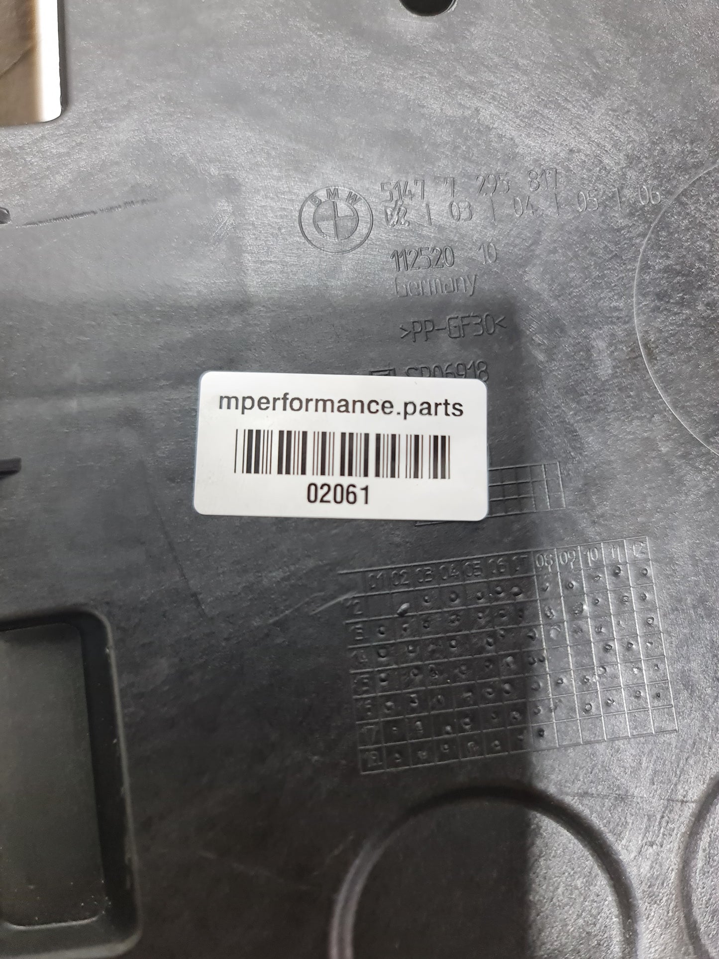 2012-2020 BMW 51-47-7-295-817 BMW 51477295817 Left Support 7295817 - MPerformance.parts