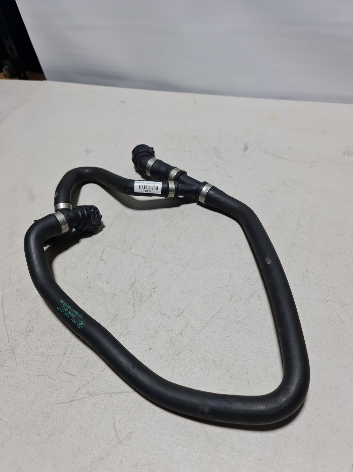 2015-2020 BMW 64-21-9-307-243 BMW 64219307243 Radiator Engine Return Hose Line 9307243 01 162697 13 - MPerformance.parts