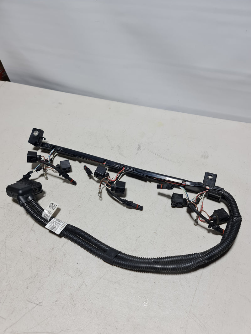 BMW engine ignition wiring harness and ignition module, compatible with 2010-2019 models, part numbers 12-51-7-592-511 and 12527589639