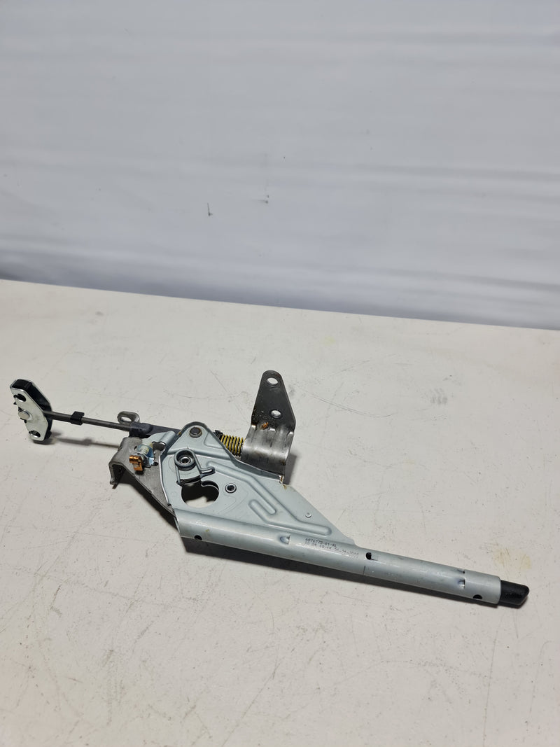 Genuine used BMW handbrake lever for M4 F82 and M3 F80 models, part numbers 34406799102 and 34406876775, shown in image.