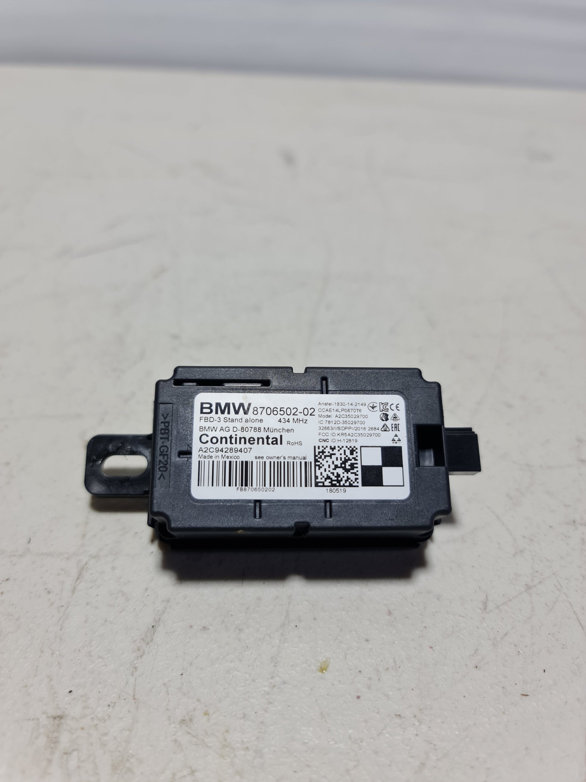 BMW 1Series(F20)Hatch-back 2013-18 1PC 434MHz Radio Wireless Receiver Module - MPerformance.parts