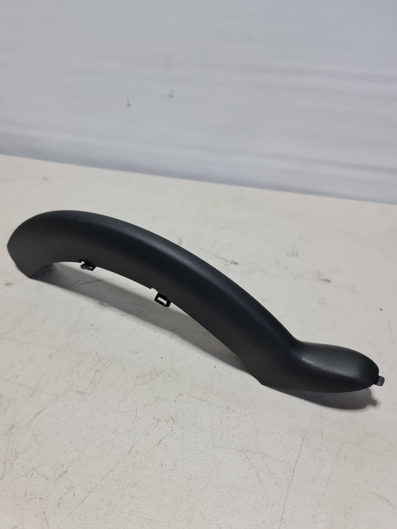 Right tailgate hinge trim cover for BMW 2012-2020, model 51497255696, installed on the trunk lid.