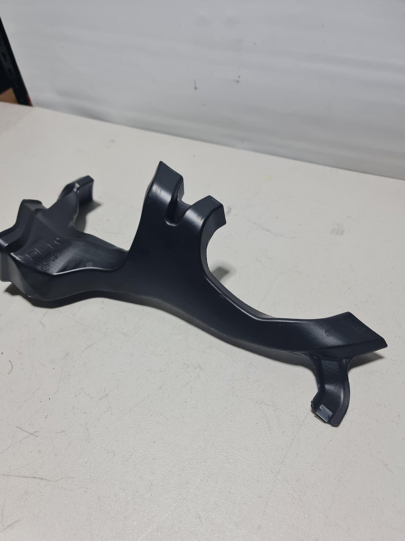 BMW right floor heater duct part 51459205388, showing the plastic duct component for vehicle heating system.