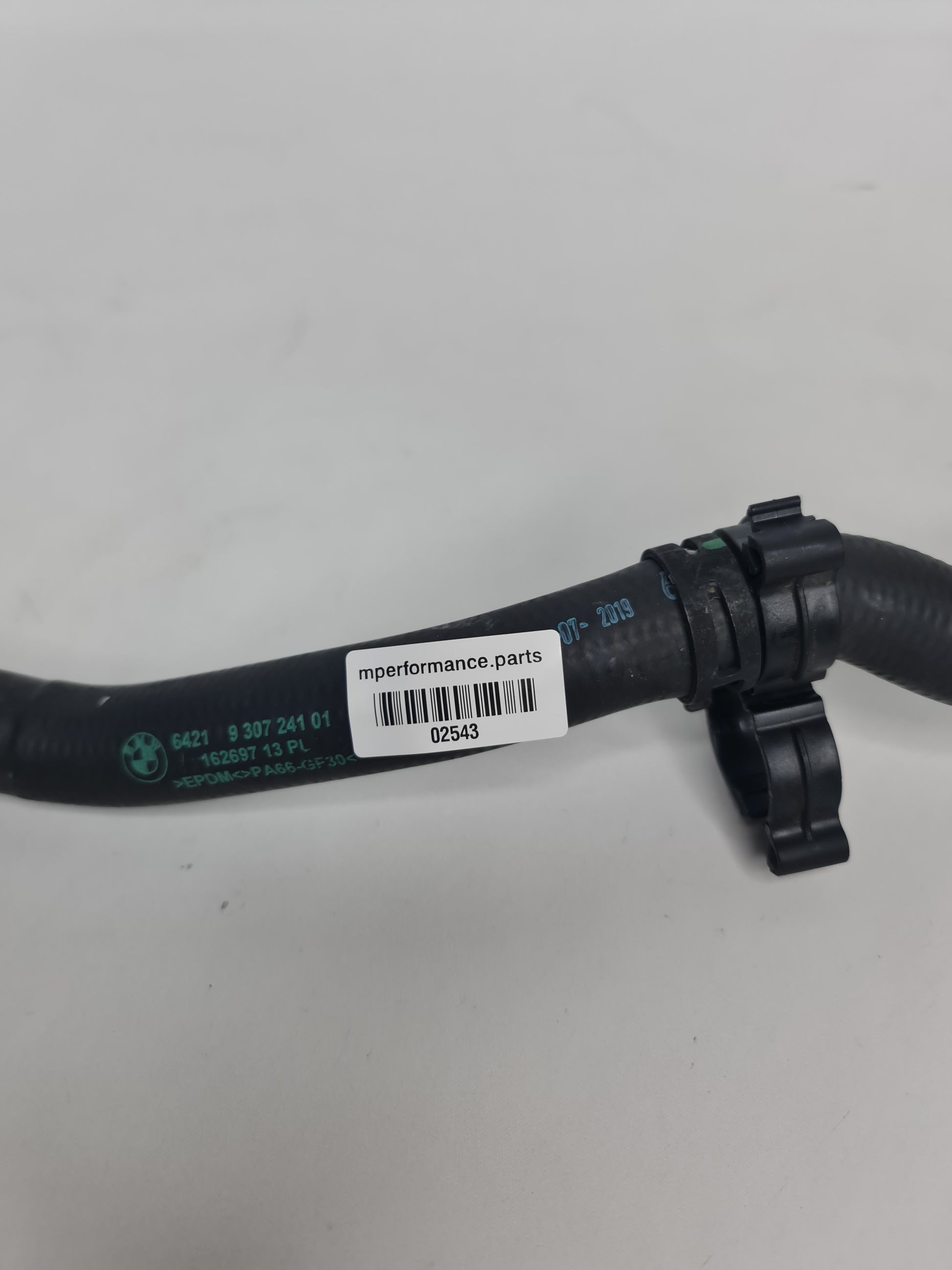 2015-2020 BMW 64-21-9-307-241 BMW 64219307241 Hose For Engine Inlet And Heater Radiator 9307241 01 - MPerformance.parts