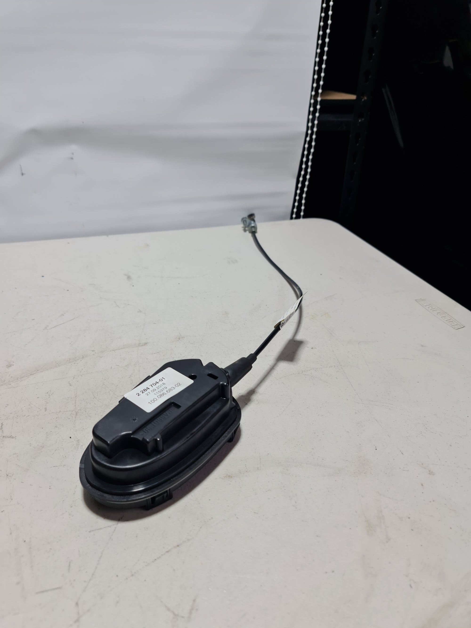 BMW parking lockout module 2015-2020, part number 28-00-2-284-704, showing the BMW park lockout system component.
