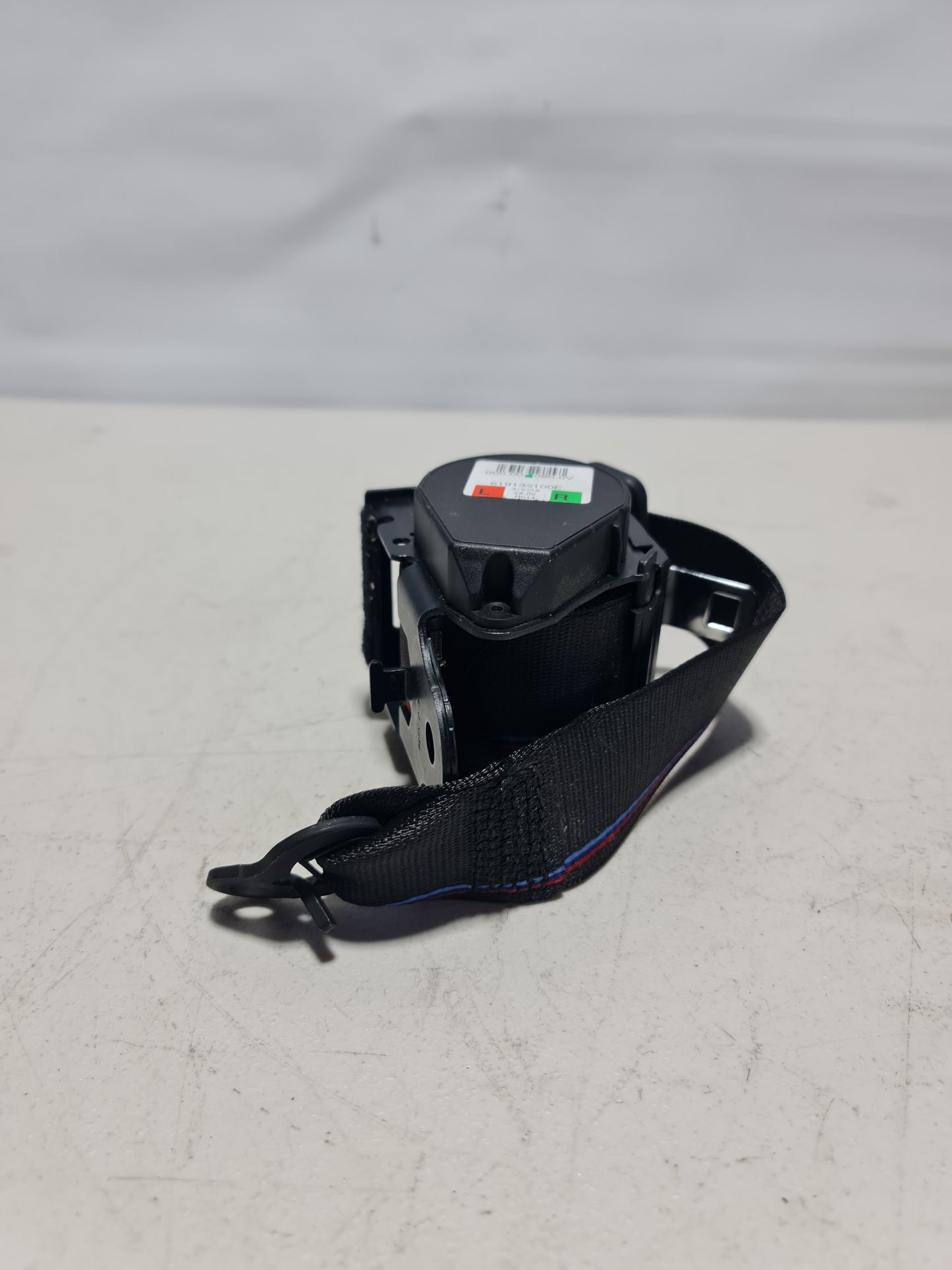 BMW 4 F36 420d 2017 RHD Rear Left Seat Belt 619185100E