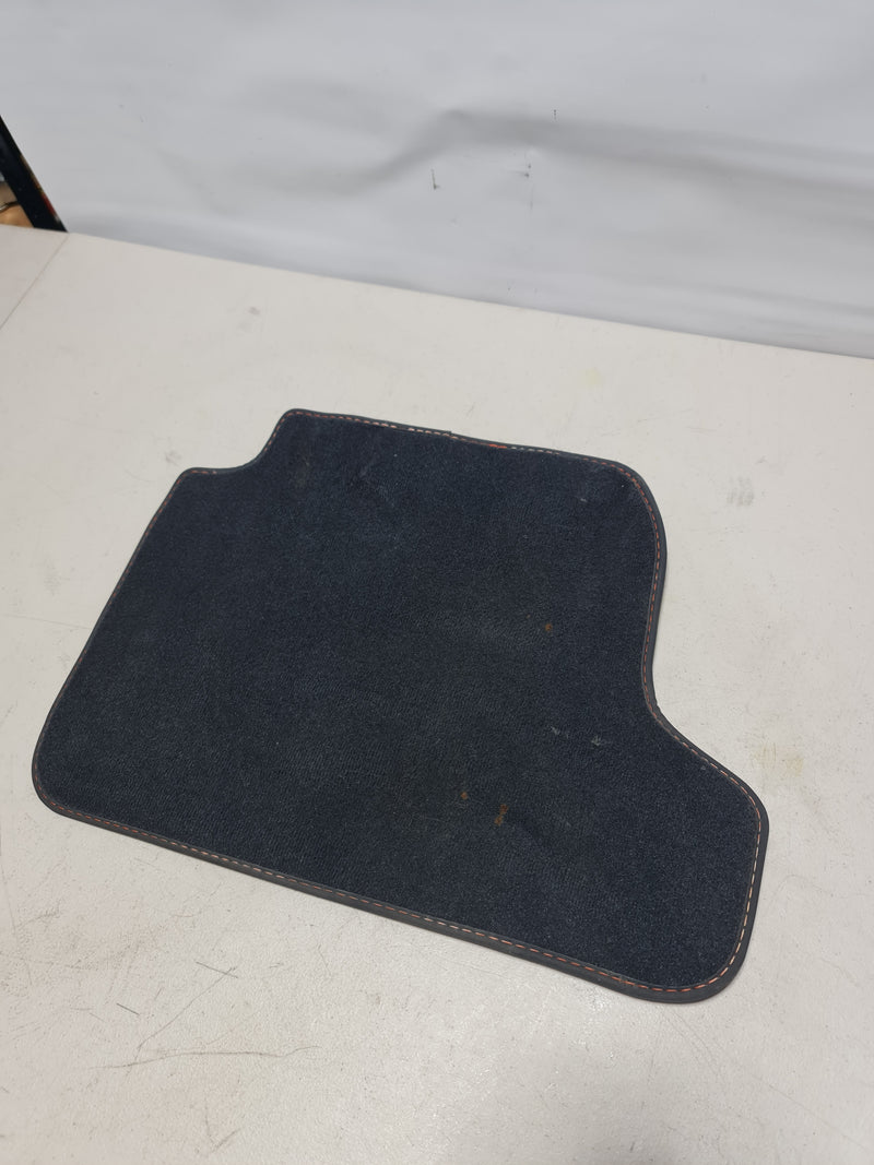Rear Right F87 M2 Floor Mat Orange Stitching - MPerformance.parts