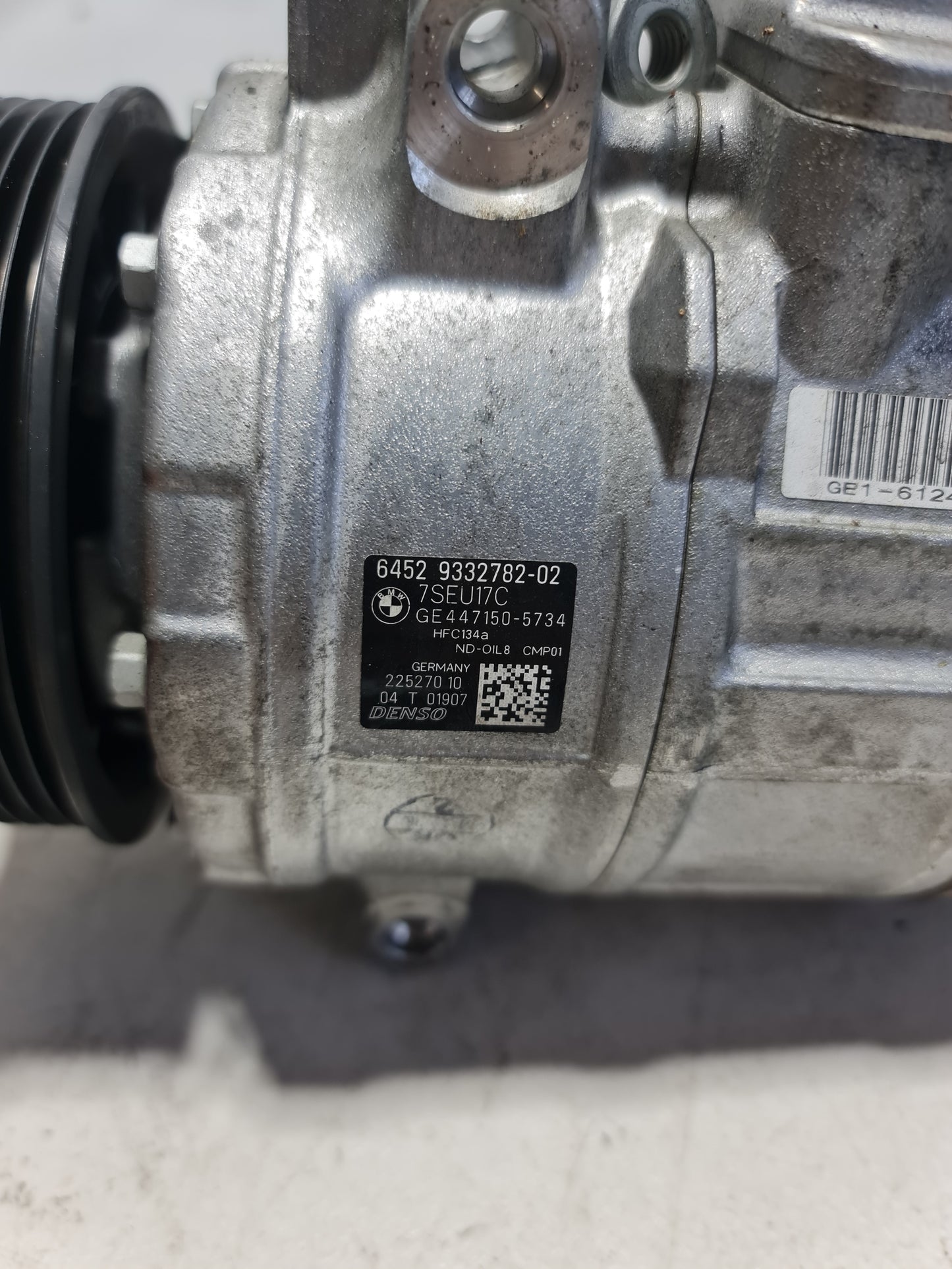 BMW 4 SERIES F82/F83 05/14-2019 A/C COMPRESSOR 3.0TT M4 S55 OE 64529332782