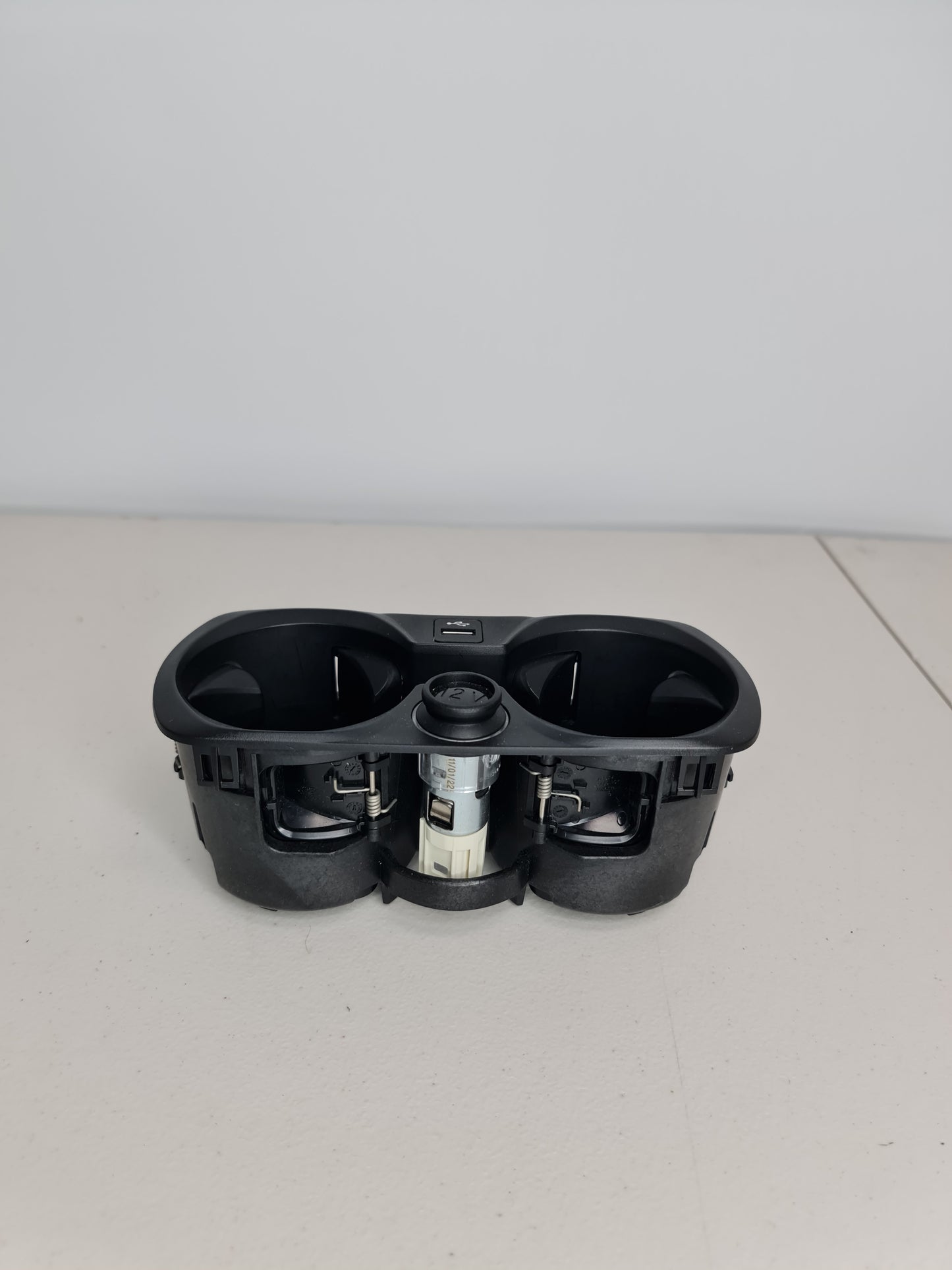 BMW M3 G80/81/82/83 COMPETITION OEM CUP HOLDER ASSEMBLY W/ 12V CHARGER USB PLUG 6806803 - MPerformance.parts