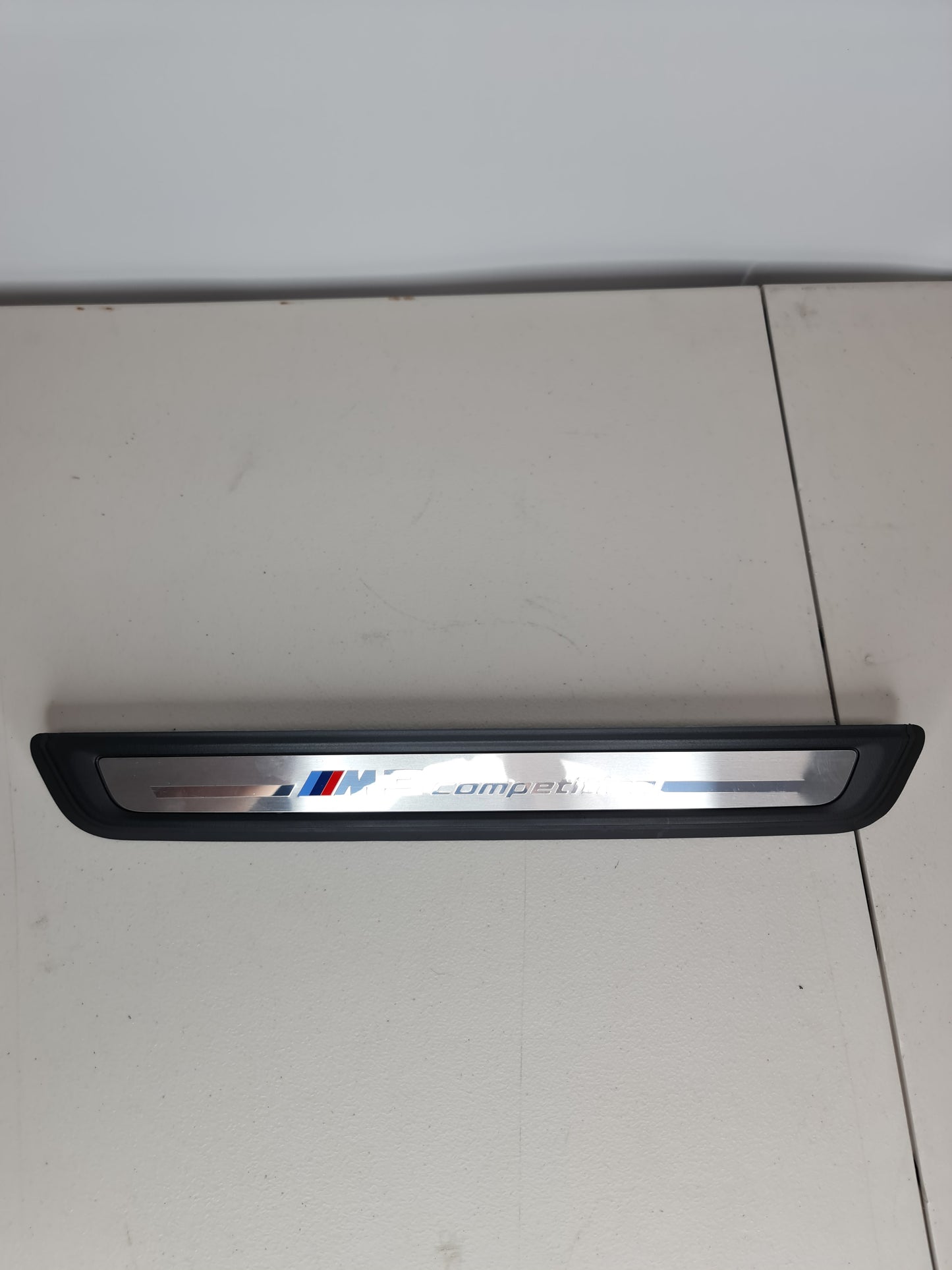 BMW G80 M3 COMPETITION OEM FRONT DOOR SILL KICK PLATE 9451626-01 - MPerformance.parts