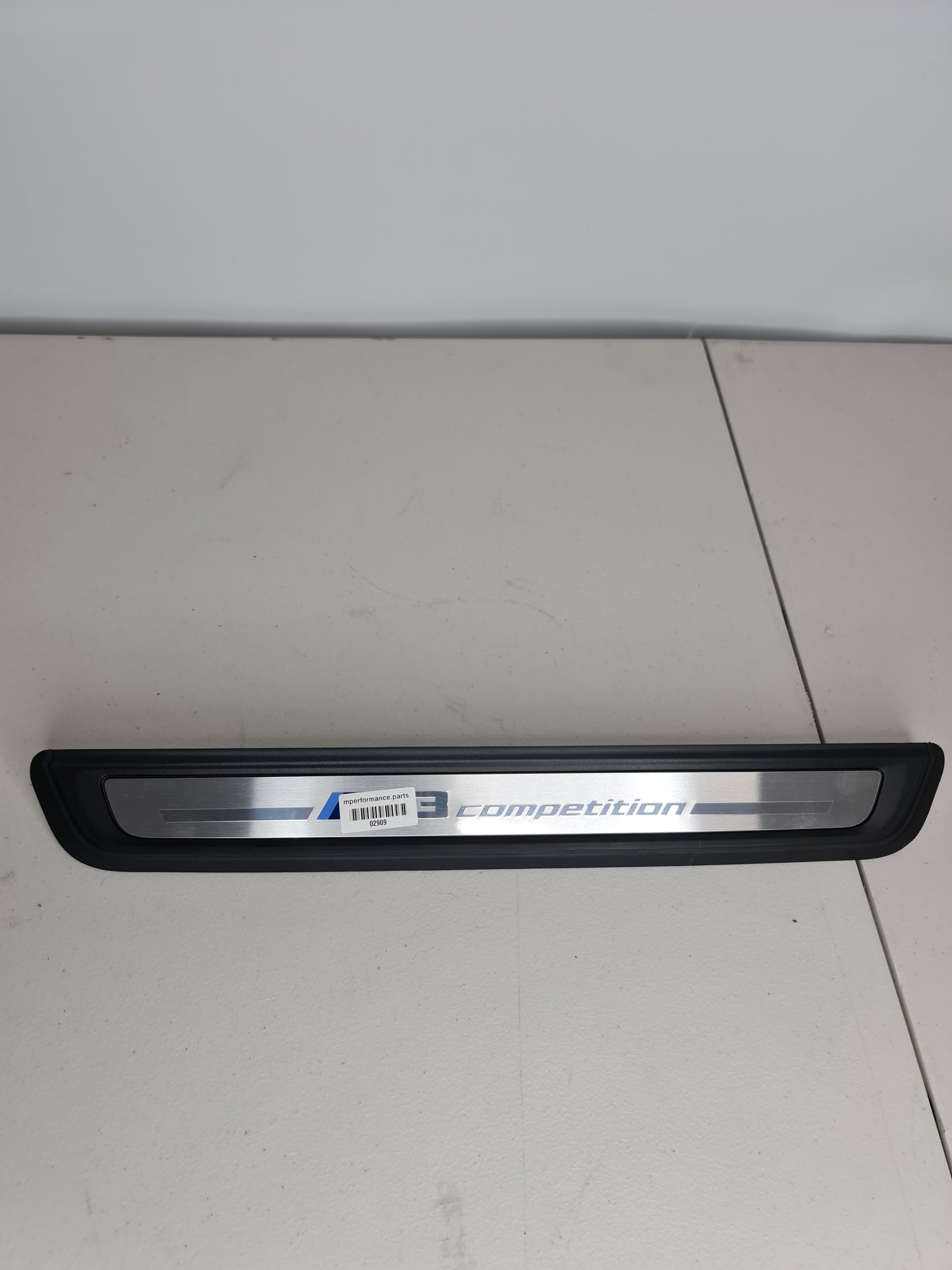 BMW G80 M3 COMPETITION OEM FRONT DOOR SILL KICK PLATE 9451626-01 - MPerformance.parts