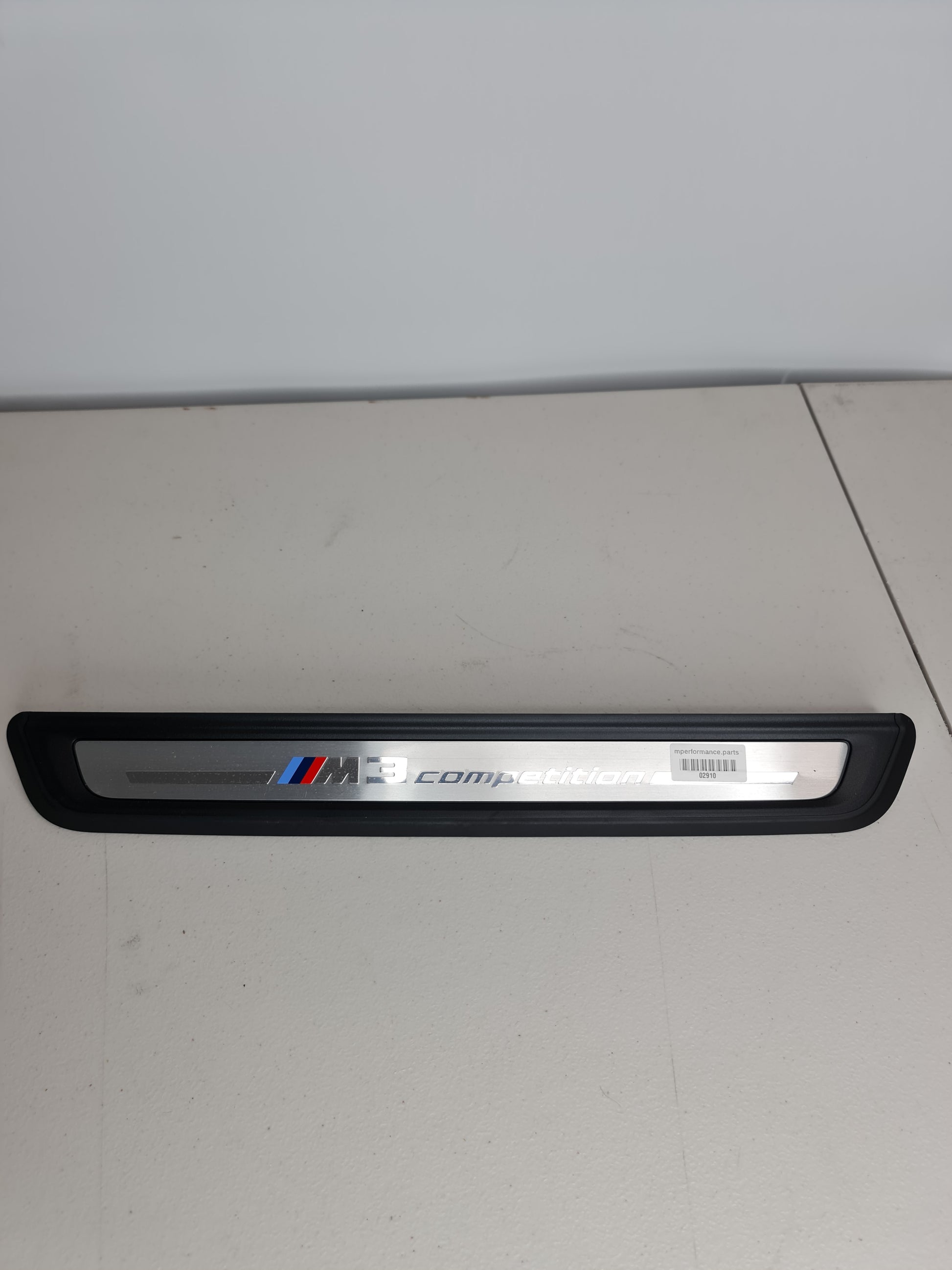 BMW G80 M3 COMPETITION OEM FRONT DOOR SILL KICK PLATE 9451626-01 - MPerformance.parts