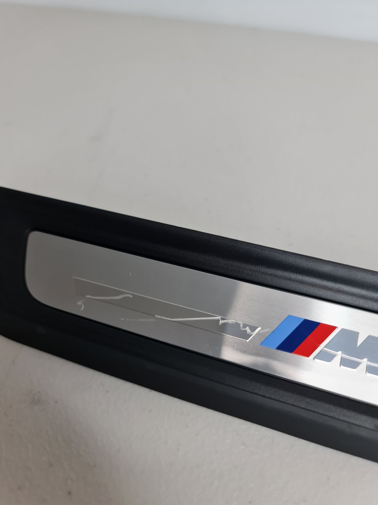 BMW G80 M3 COMPETITION OEM DRIVERS FRONT DOOR SILL KICK PLATE 9451626 - MPerformance.parts