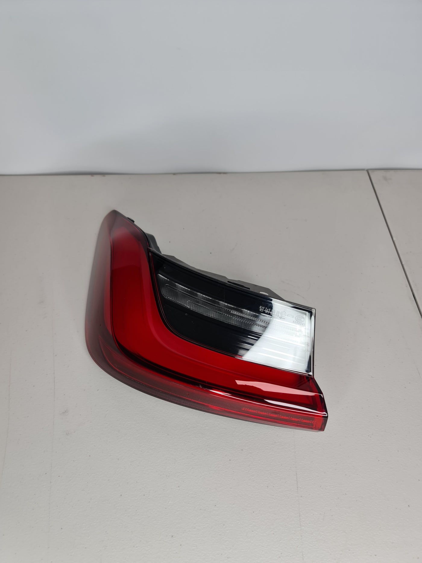 Left outer taillight for BMW G80 M3 with LED, designed by MPerformance.parts, shown in the image.