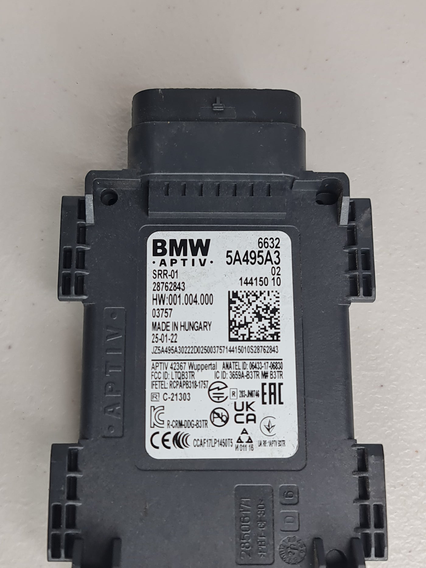 OEM BMW G80 Blind Spot Object Warning Radar Sensor Close Range 66325A495A3 - MPerformance.parts