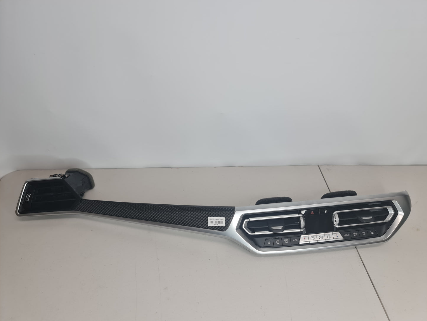 BMW G80 OEM Carbon Dashboard Trim Including AirCon Controls RHD 8094580 9P809458005 - MPerformance.parts